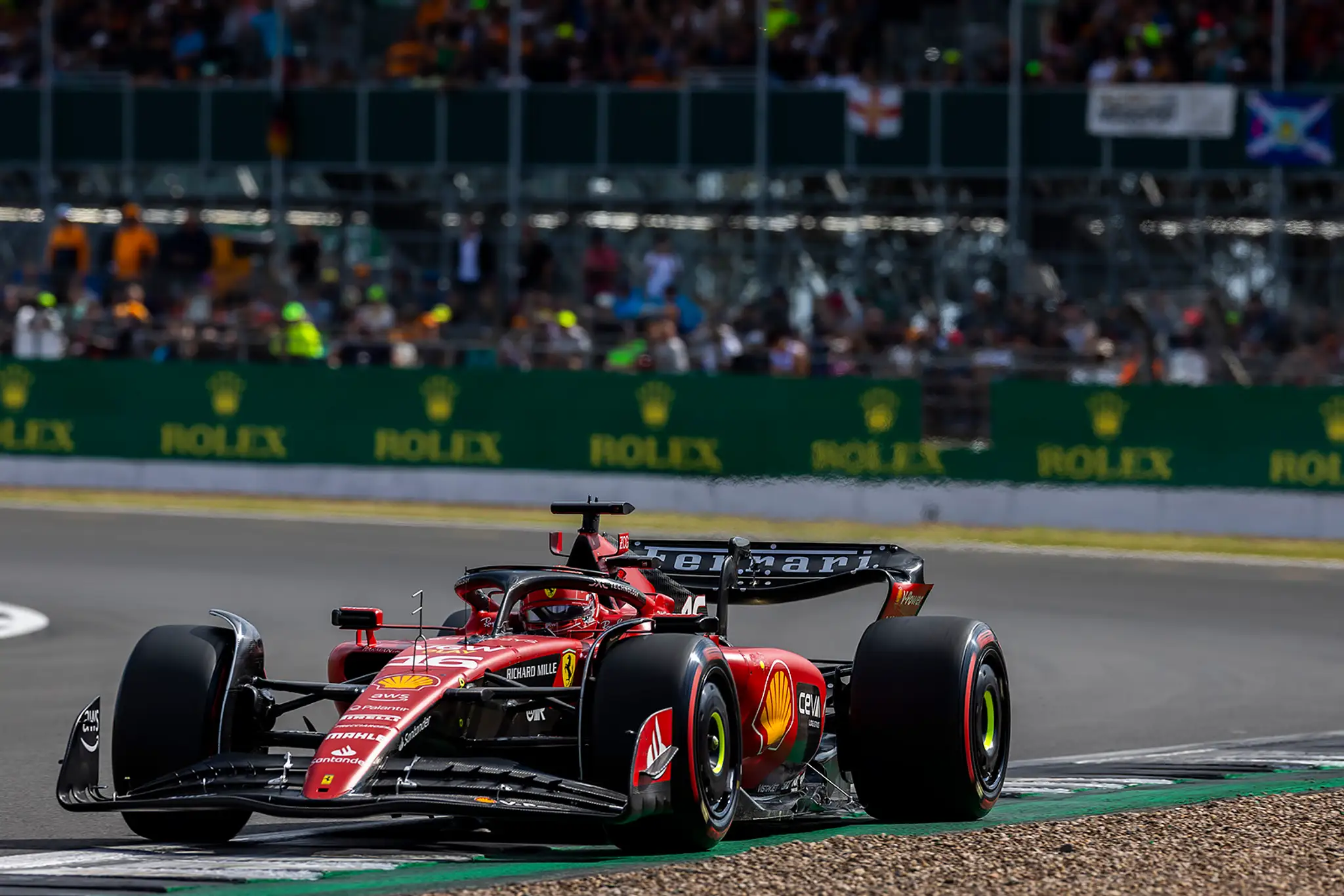Charles Leclerc vo svojom monoposte.