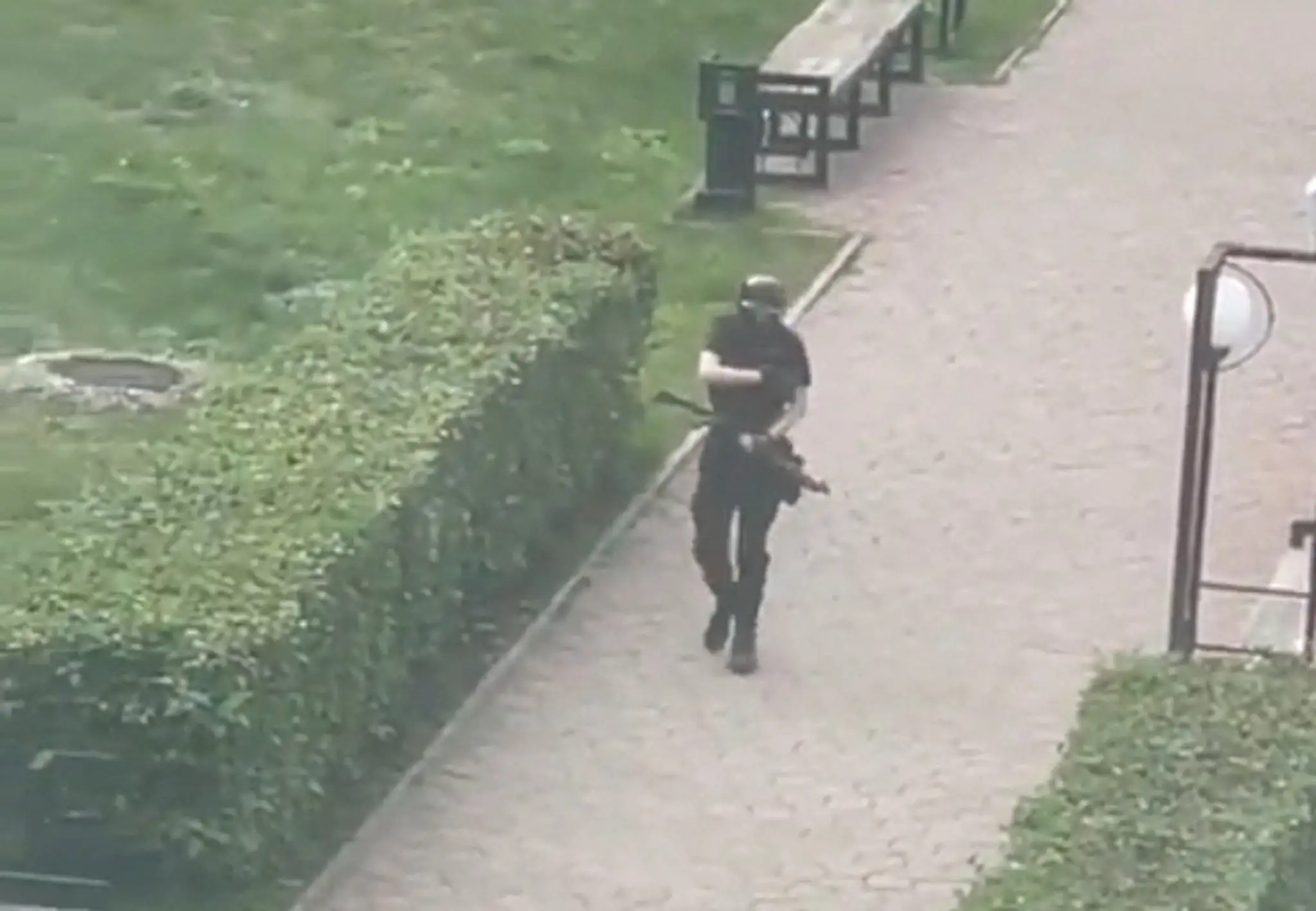 Timur Bekmansurov strieľal na univerzite v Perme