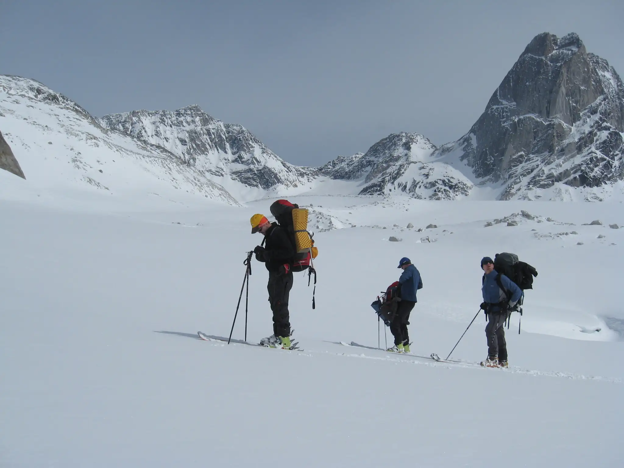 Kanada skialp- prechod.