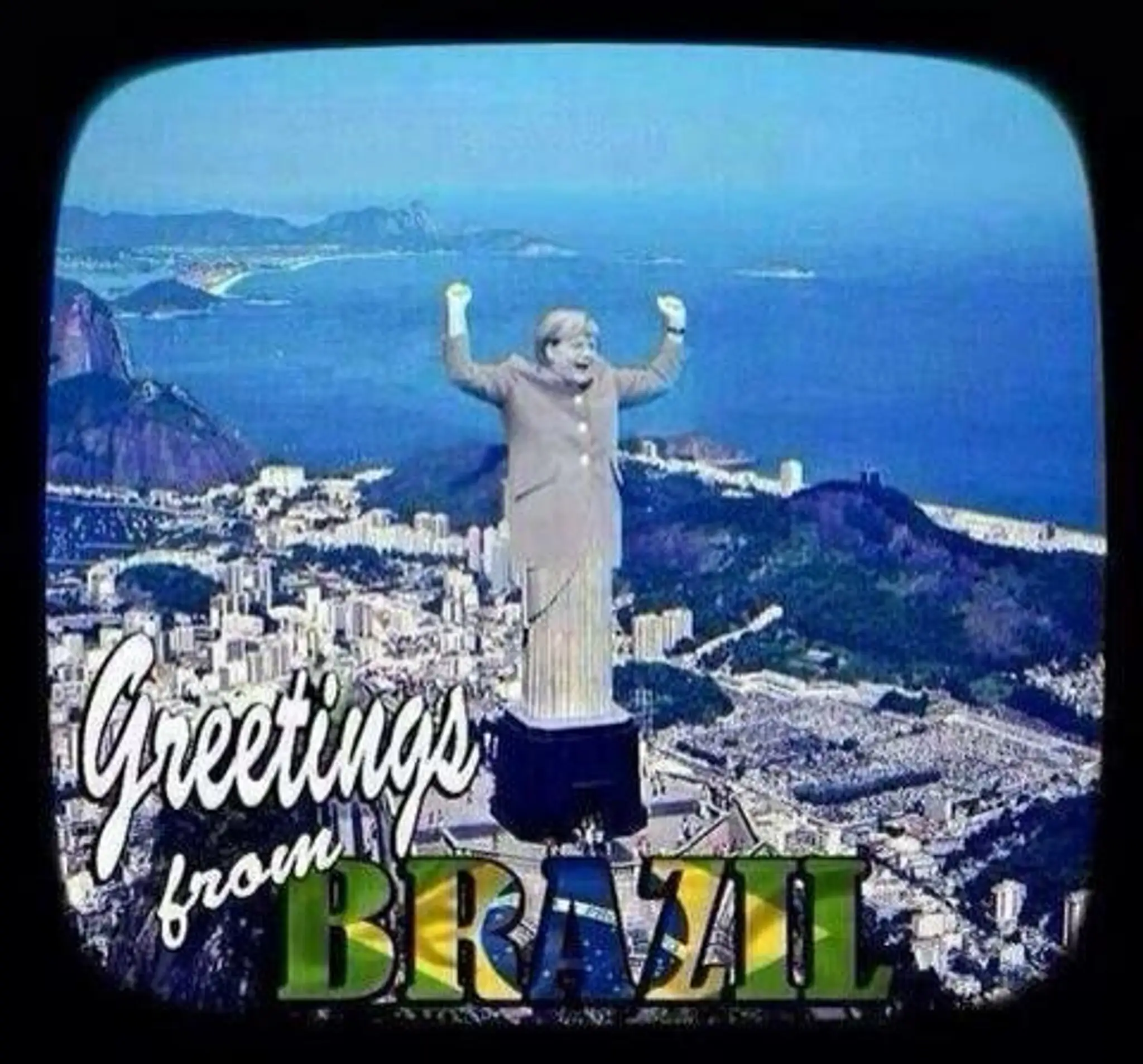 Karikatúra po prehre Brazílie