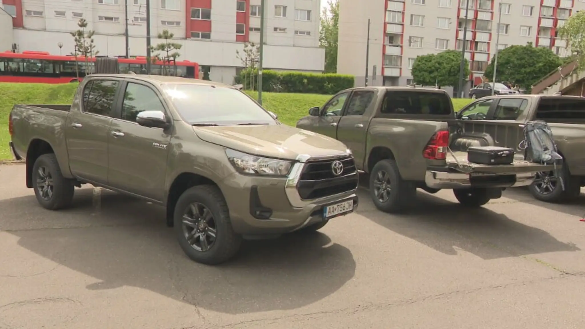 Nové vozidlá na odhaľovanie rádioaktívneho materiálu. 