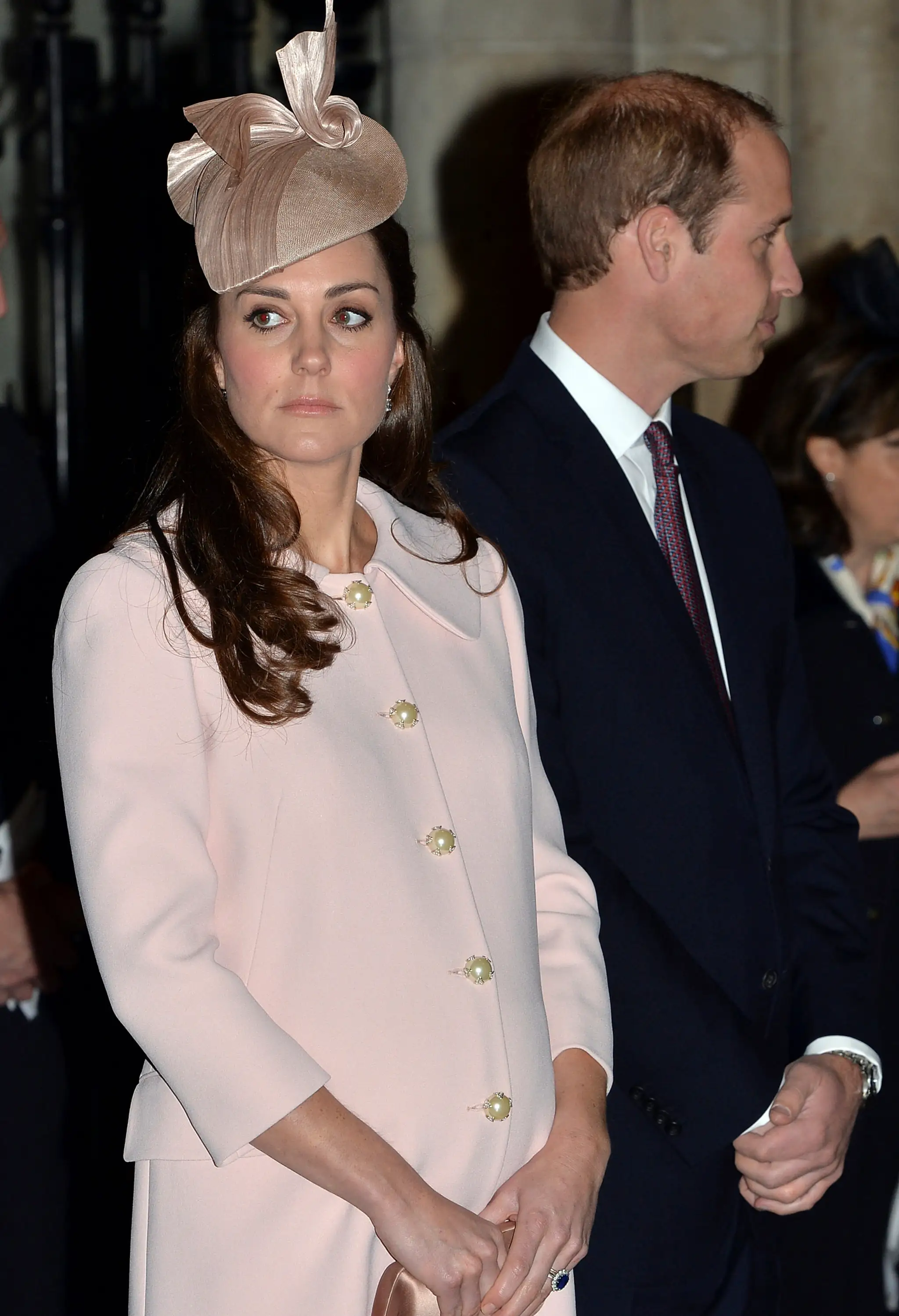 Britský princ William a jeho tehotná manželka Kate.