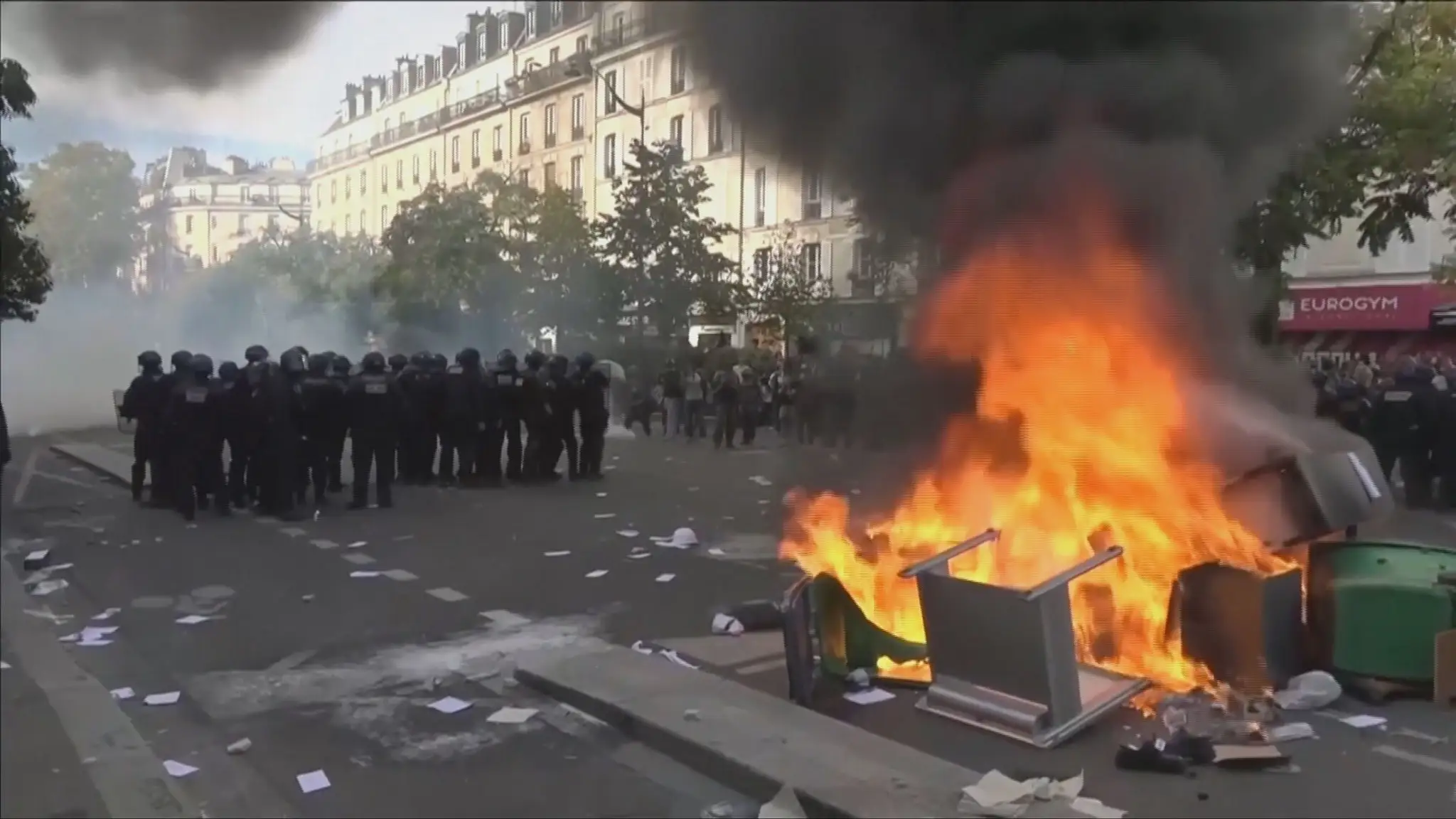 Protesty vo Francúzsku