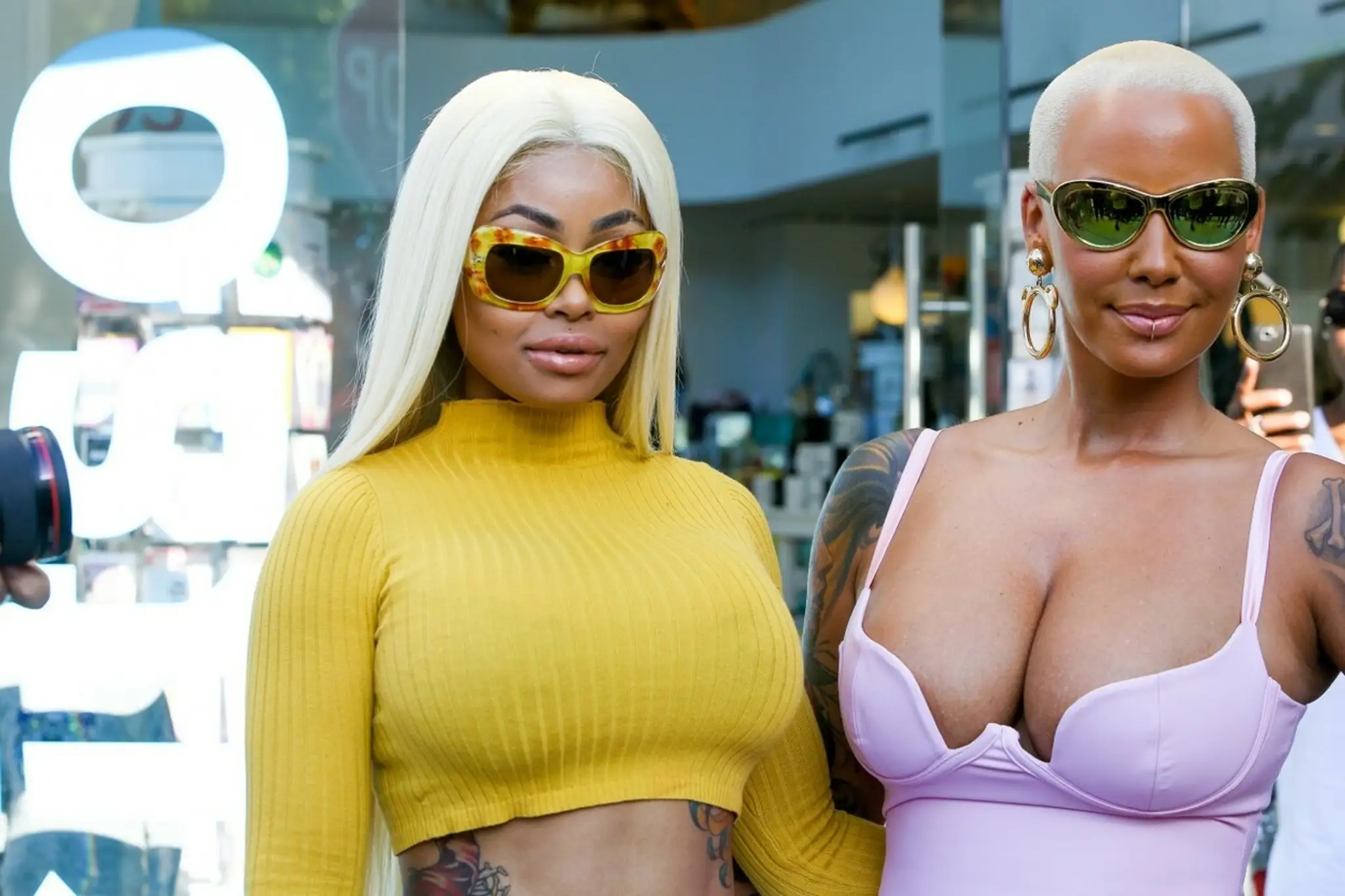Blac Chyna (vľavo) a Amber Rose.