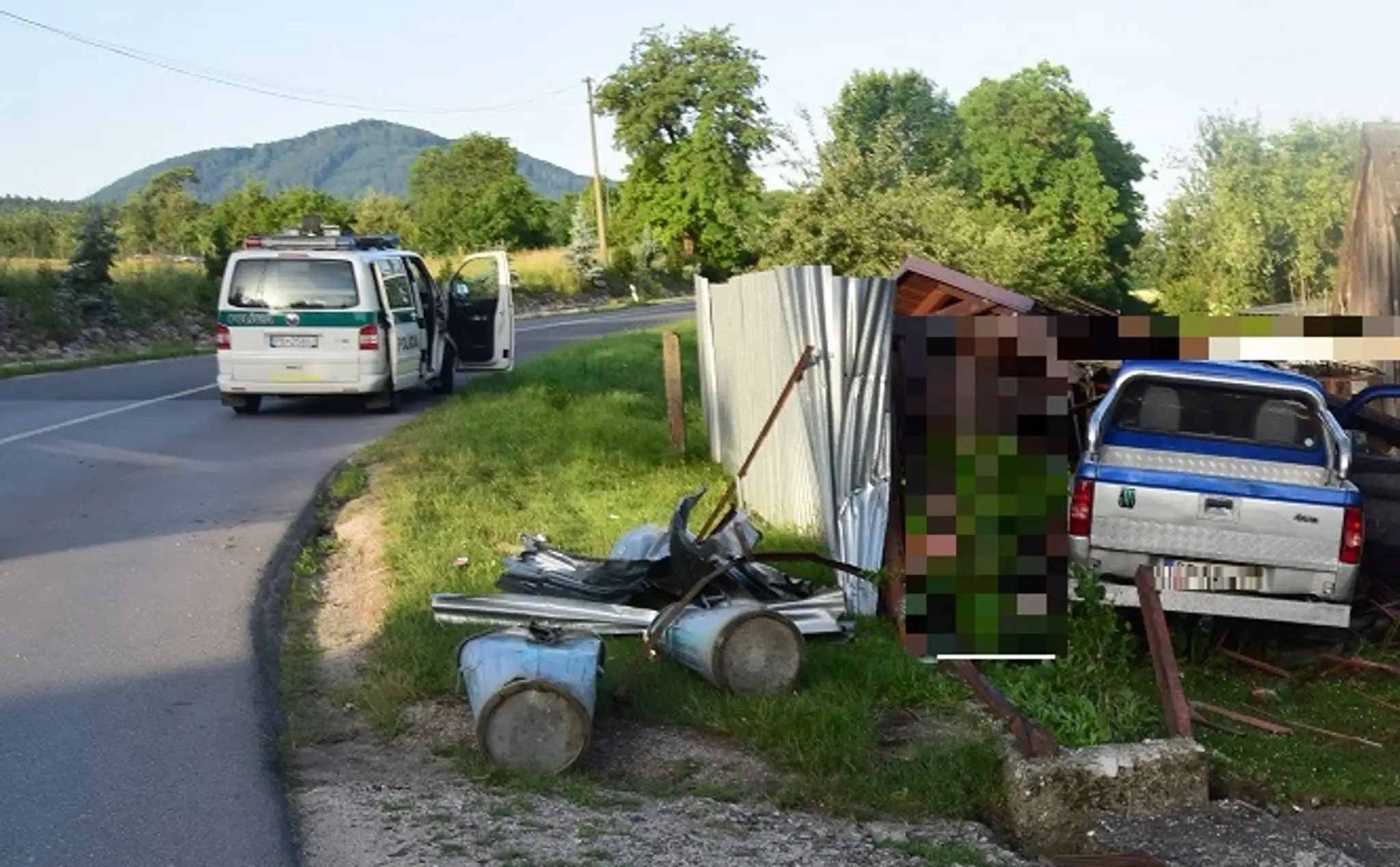 Nehoda v Beluši.