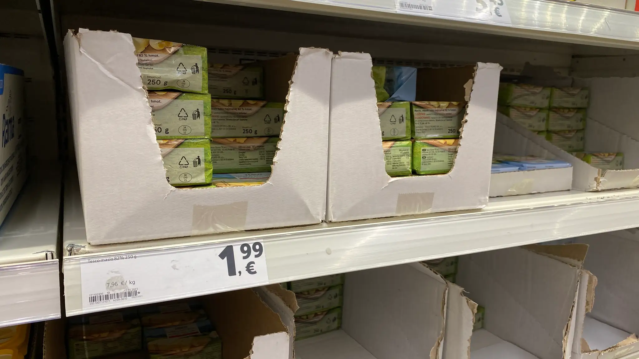 Ceny v Česku a zastropované ceny na Slovensku