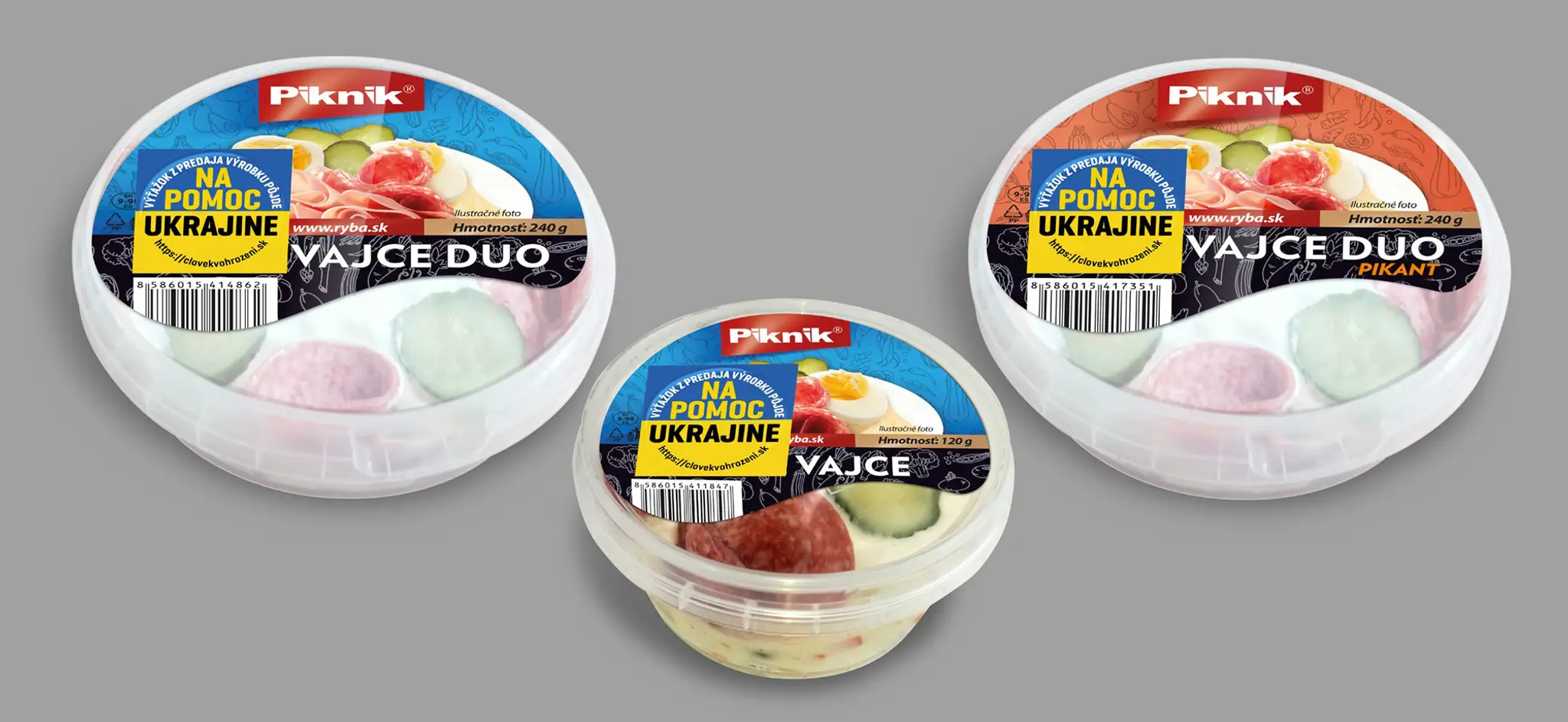 Výrobky, ktoré dočasne menia názov so slovom ruské.