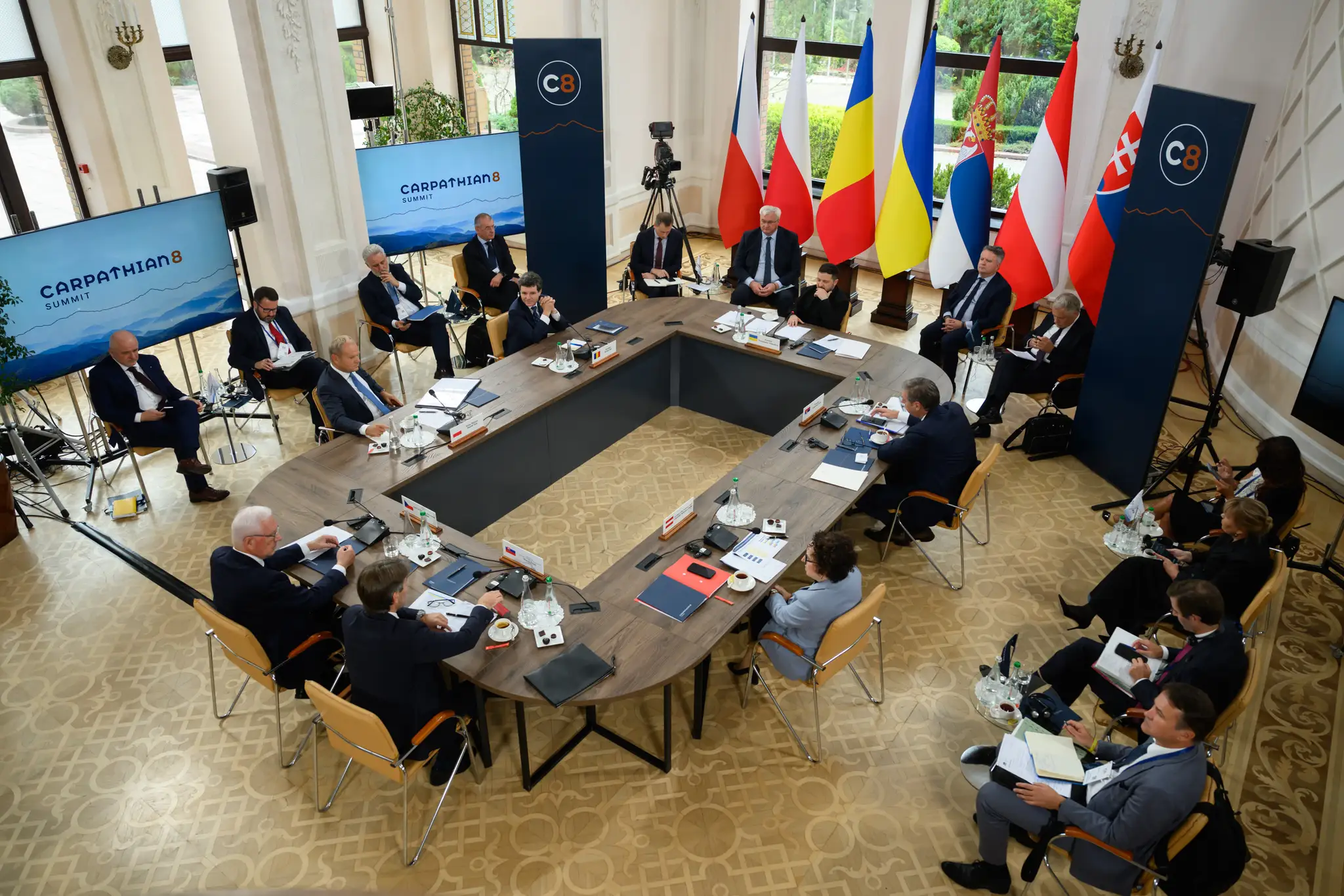 Summit Karpatskej iniciatívy na Ukrajine.