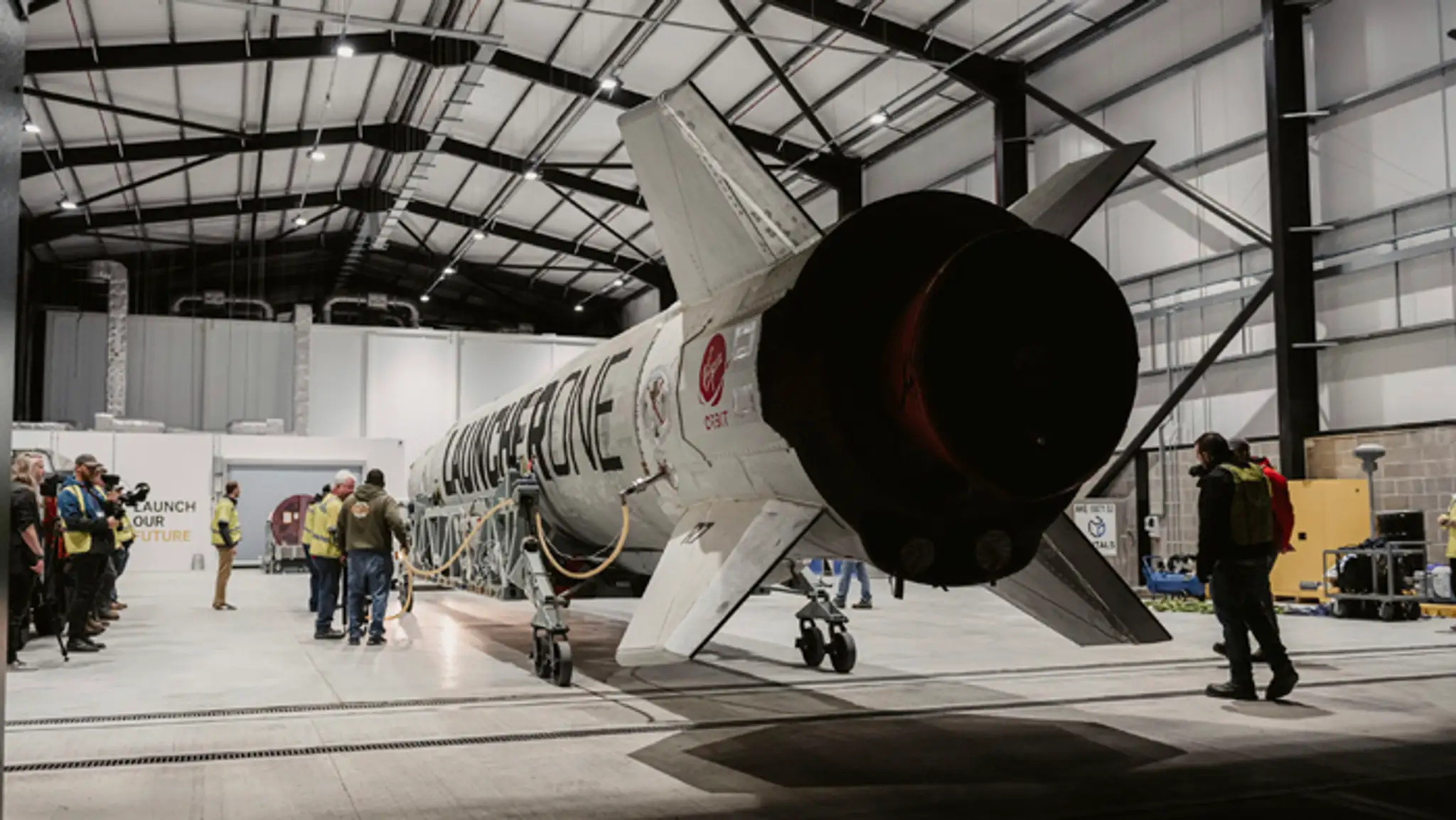 Orbitálna nosná raketa LauncherOne.