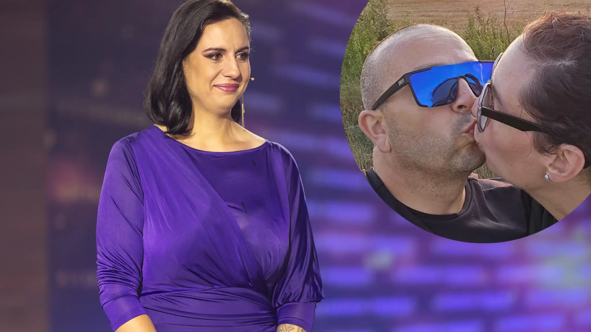 Karina po boku nového priateľa žiari šťastím.