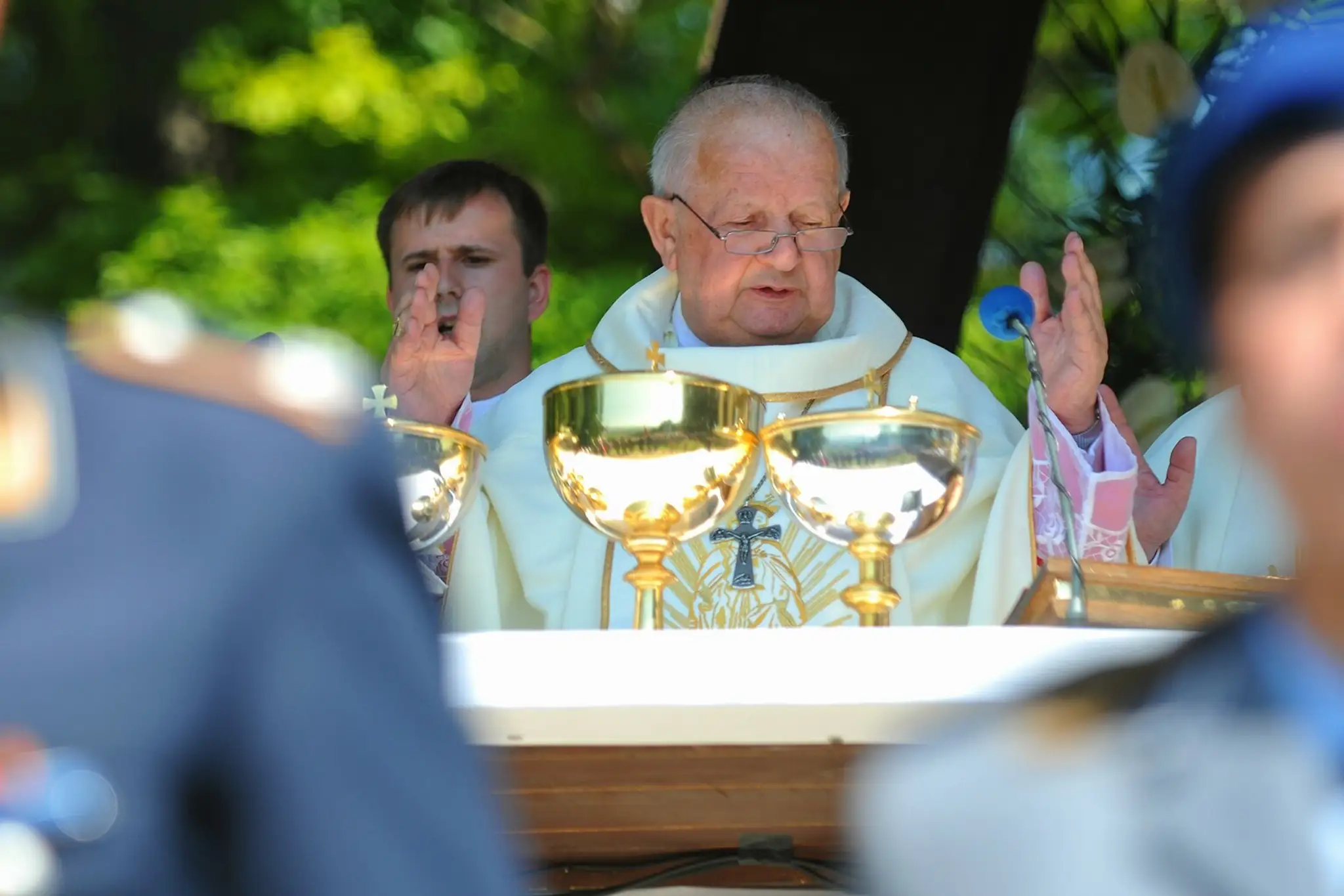Omšu celebroval kardinál Stanisław Dziwisz