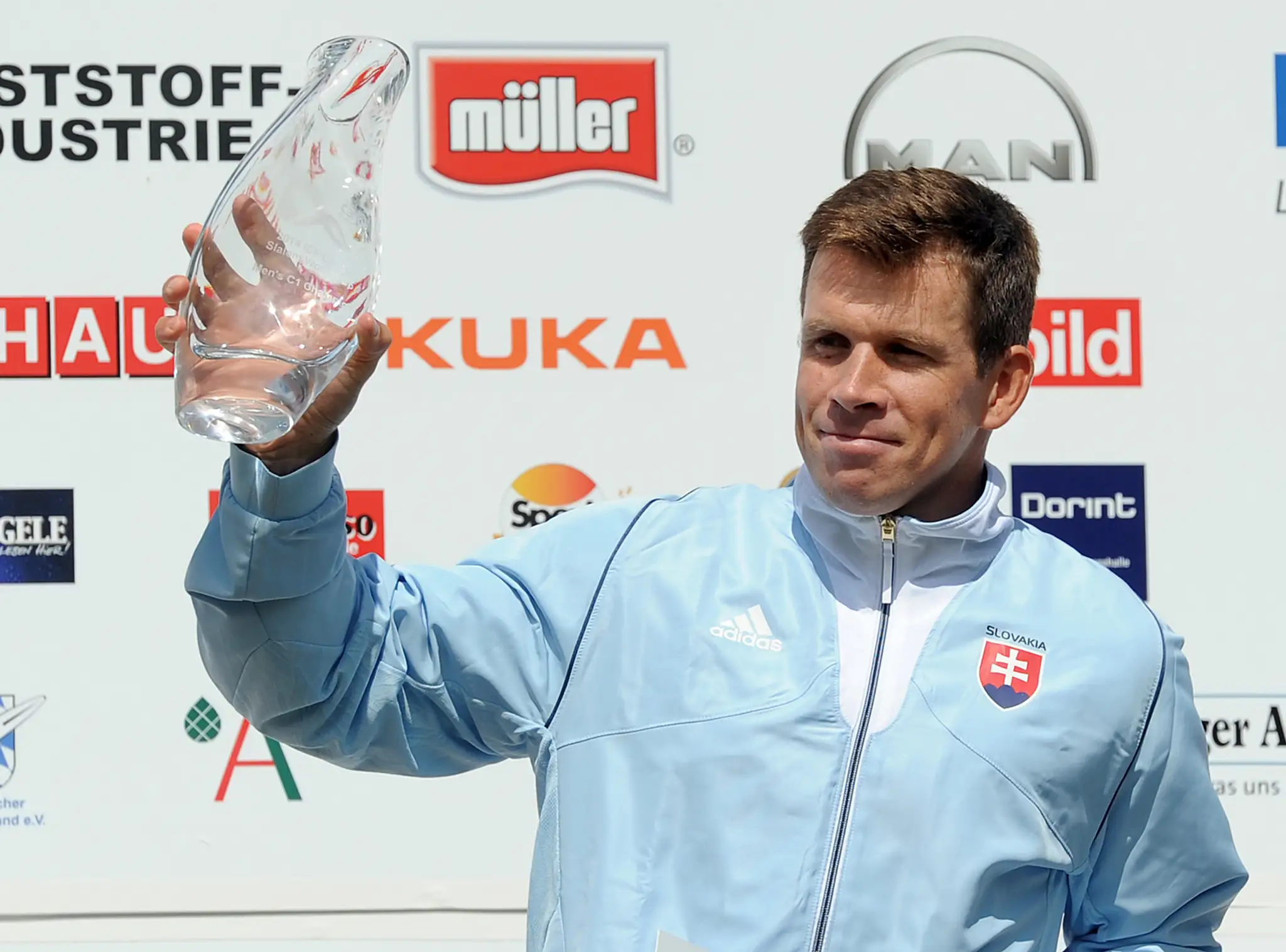 Slovenský singlista Michal Martikán sa stal celkovým víťazom Svetového pohára slalomárov na divokej vode 2014.
