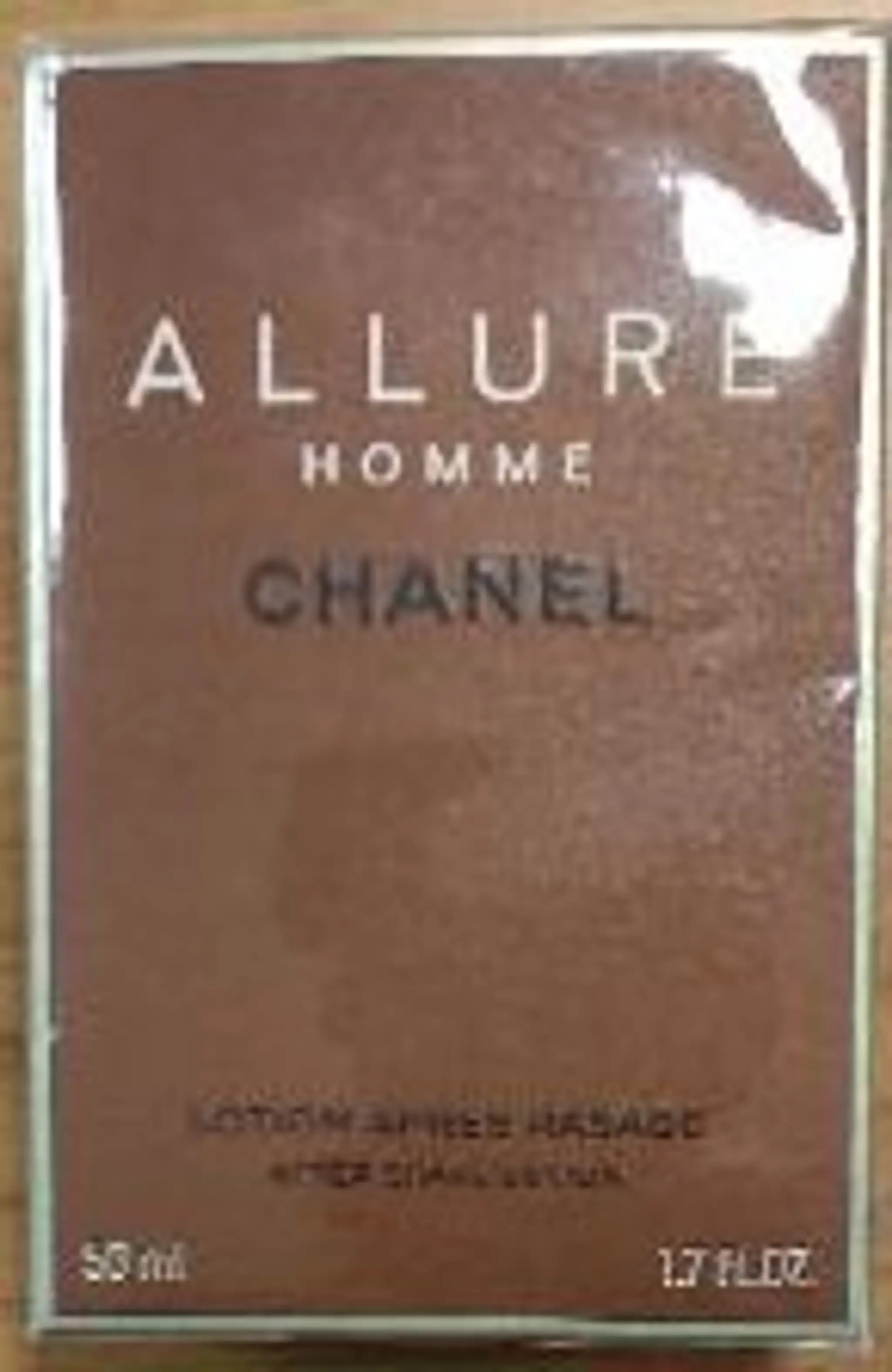 Allure Homme – výrobok po holení
