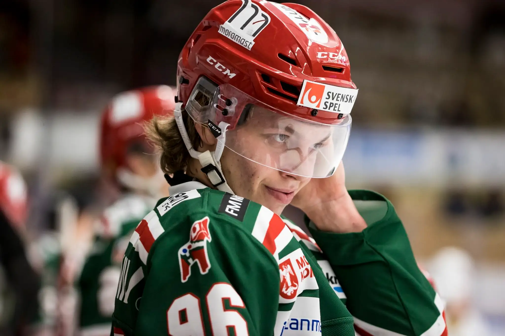 Hokejista Lucas Wernblom.