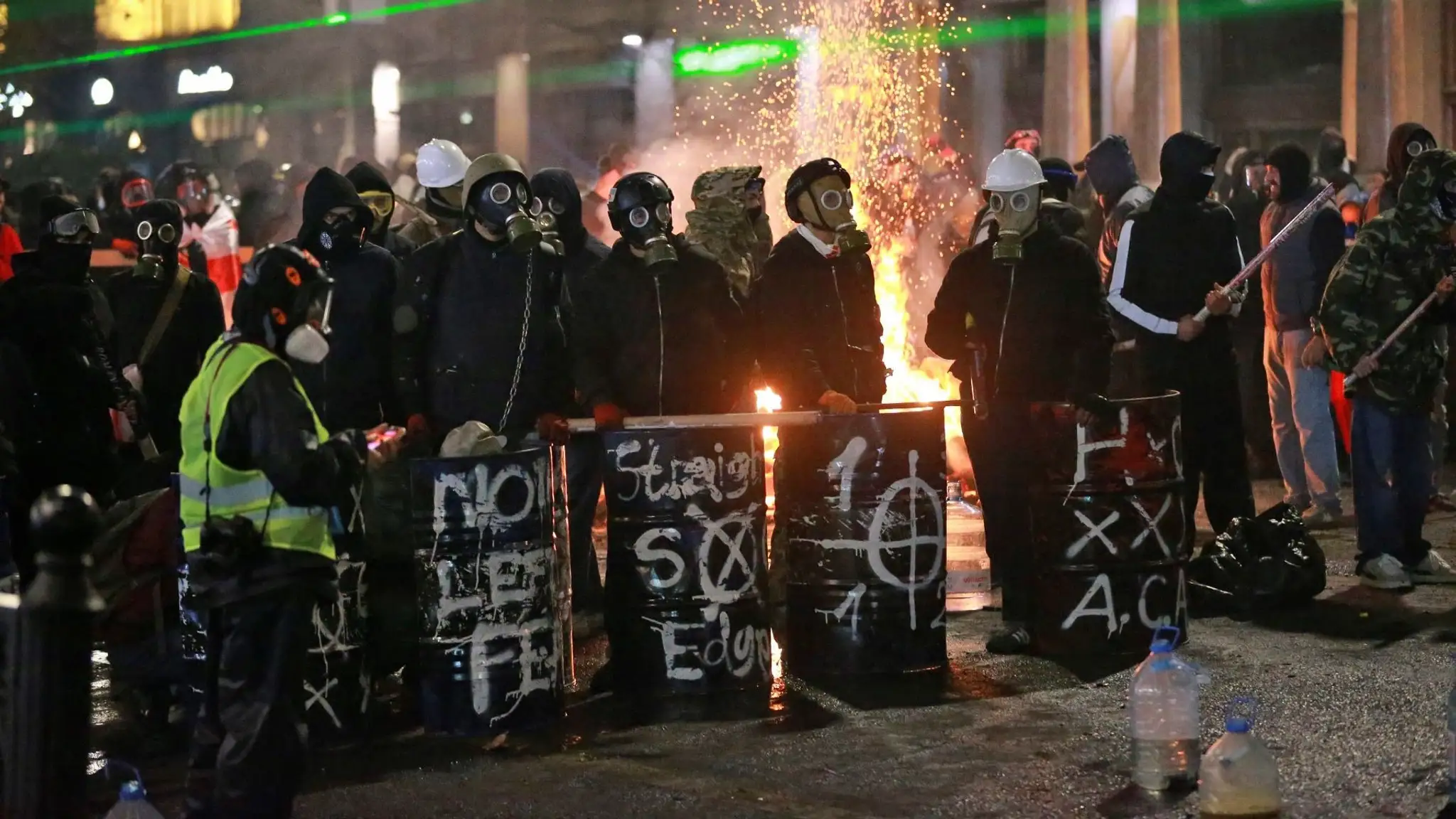 Protesty v Gruzínsku