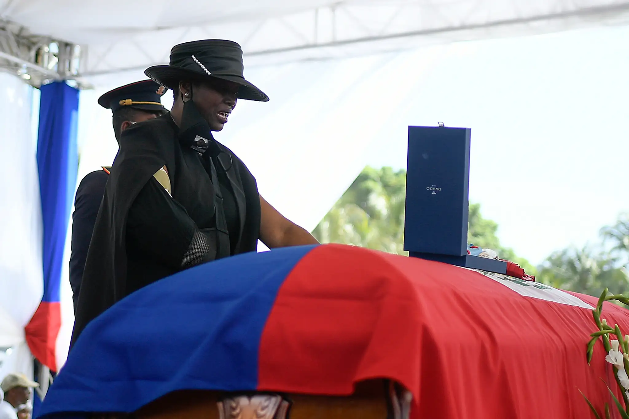Pohreb zavraždeného prezidenta Haiti sprevádzali násilnosti