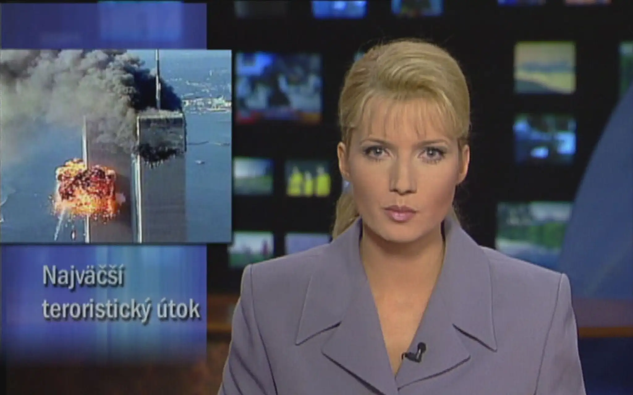 Televízne noviny z 11. septembra 2001