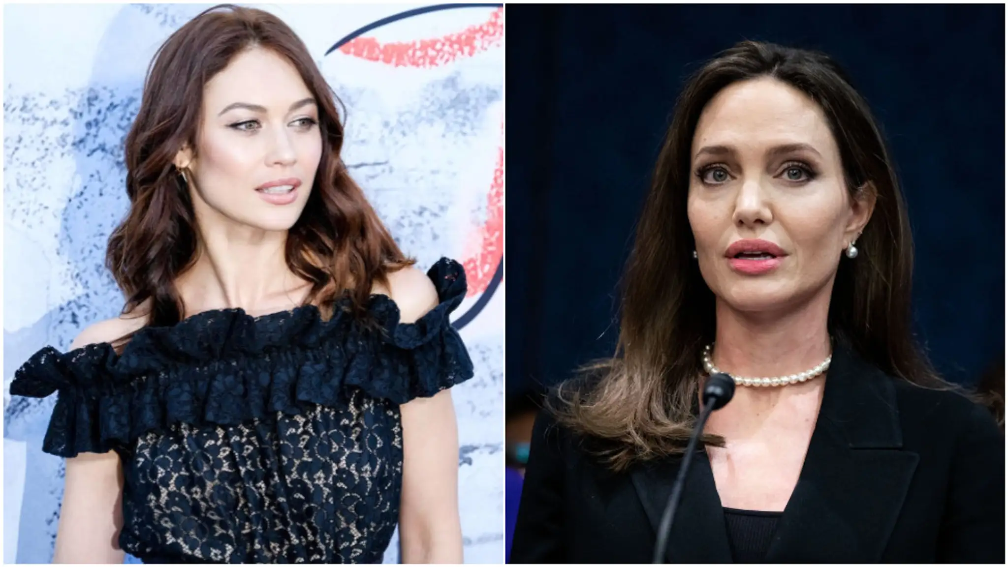 Olga Kurylenko a Angelina Jolie