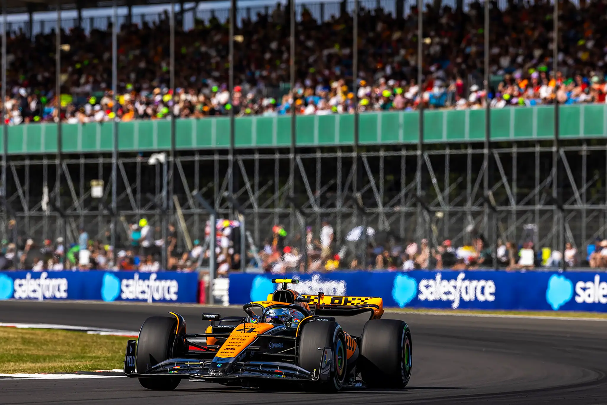 Lando Norris na svojom monoposte.