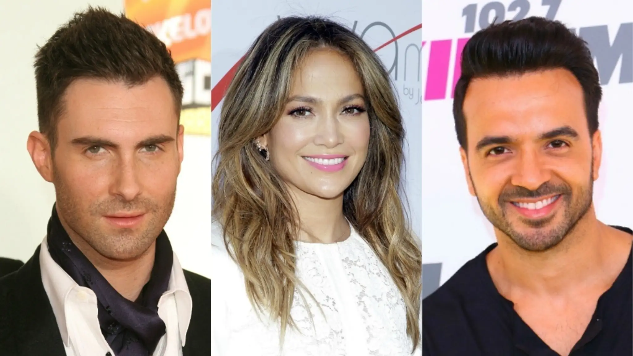Maroon 5, Jennifer Lopez, Luis Fonsi