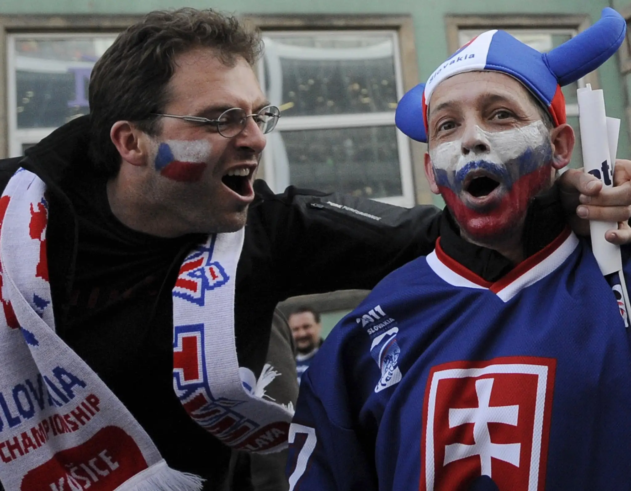 Česko, Slovensko, hokej, fanúšik