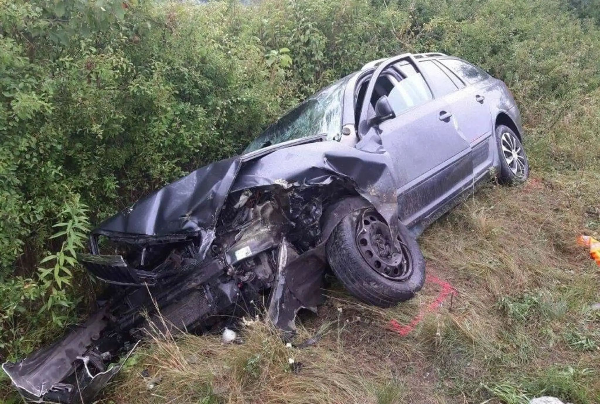 Čelná zrážka na východe Slovenska.
