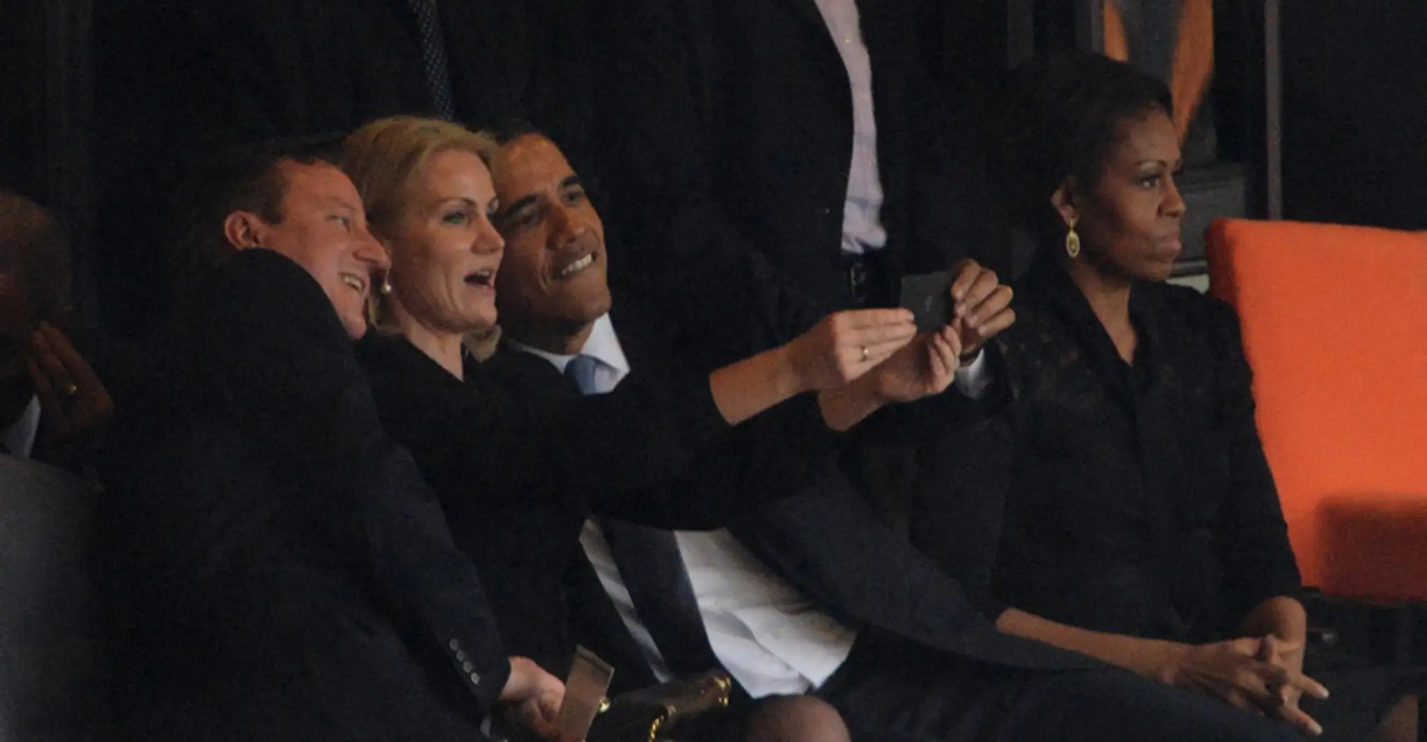 Cameron, Obama a dánska premiérka.