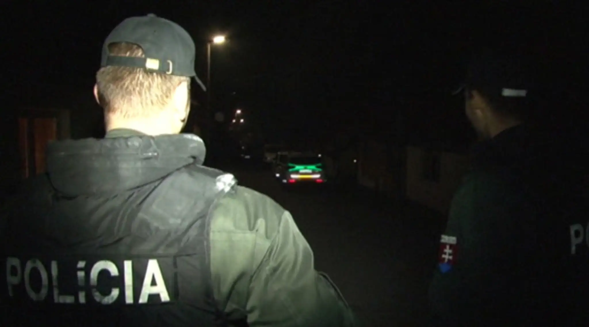 Uzavretá Fučíkova ulica v Handlovej po tragédii.