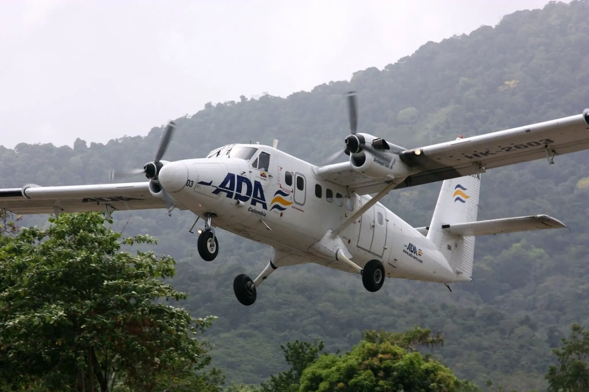 Lietadlo Twin Otter.
