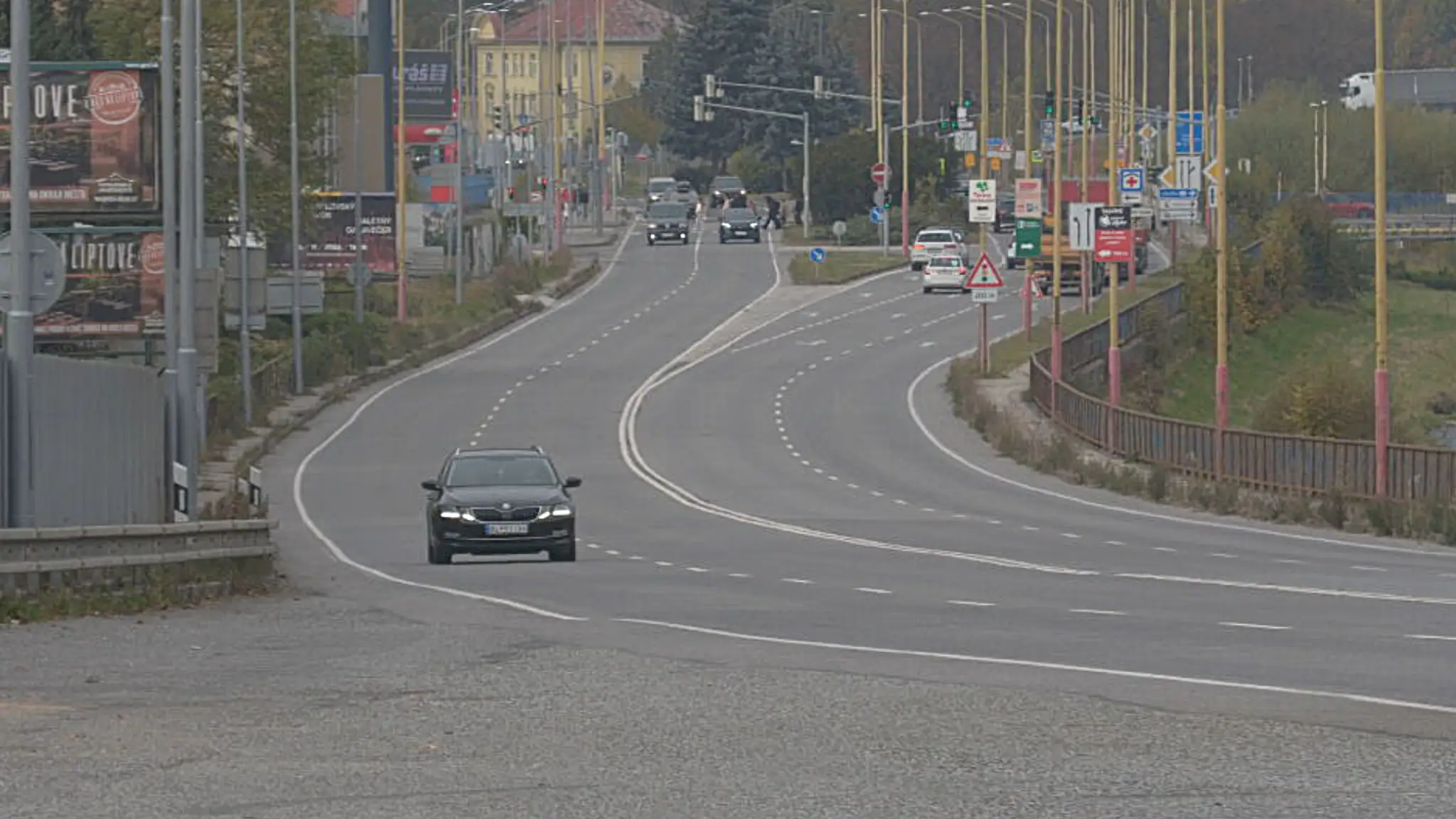 Z Ružomberka po otvorení nového úseku D1 zmizli tisíce áut. 