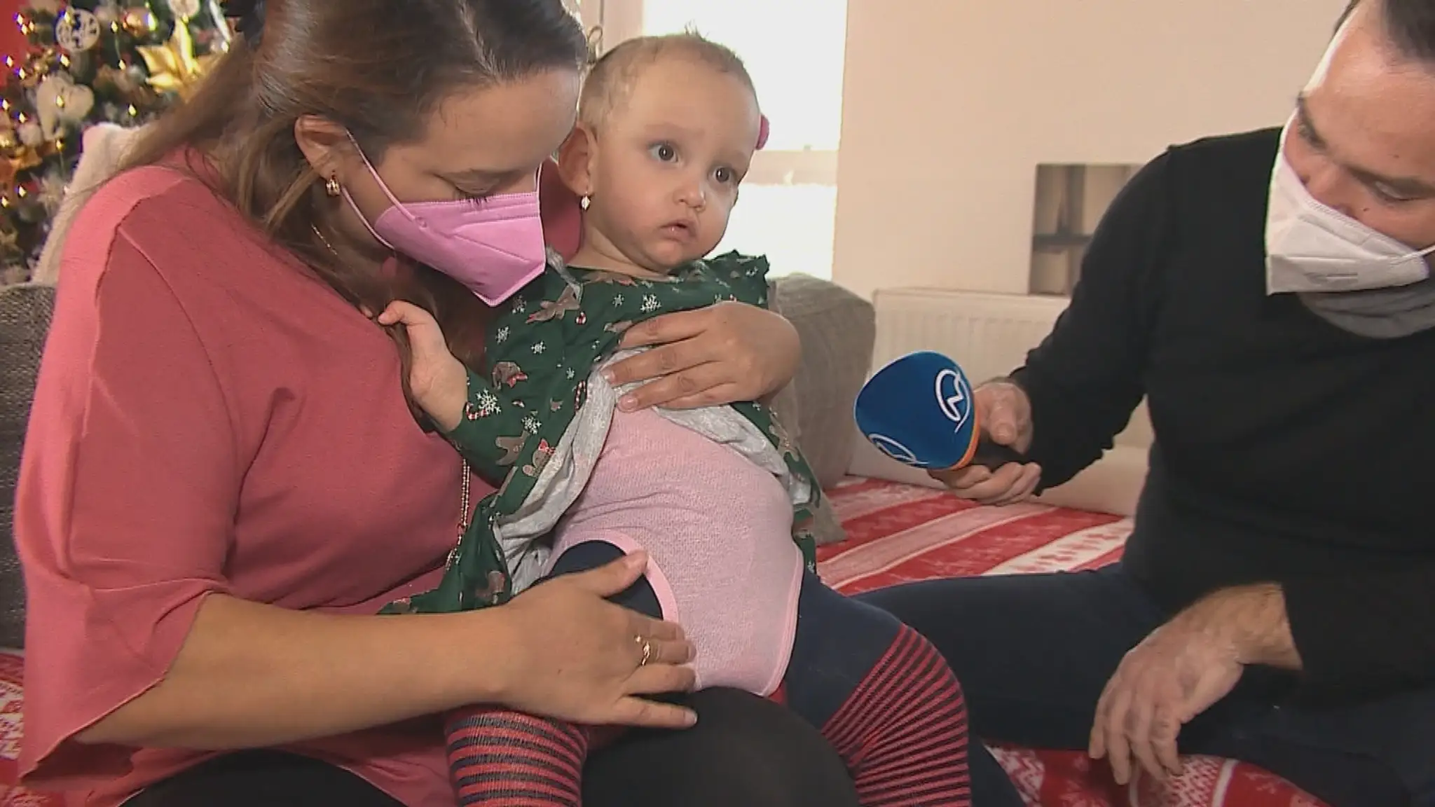 Katarína Zaťková s dcérkou.