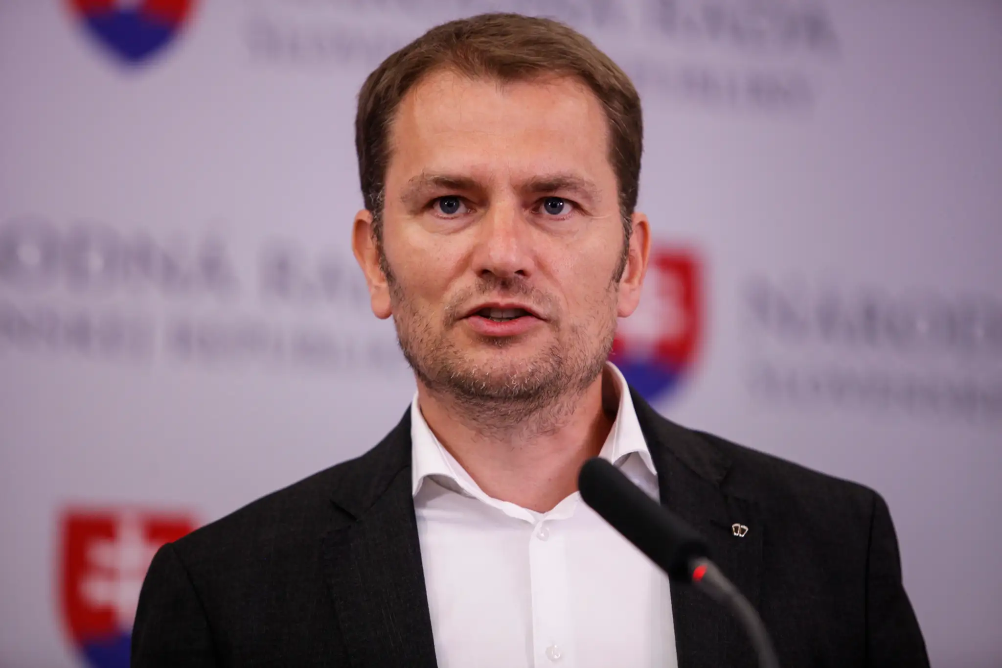 Na snímke líder opozičného hnutia OĽANO Igor Matovič