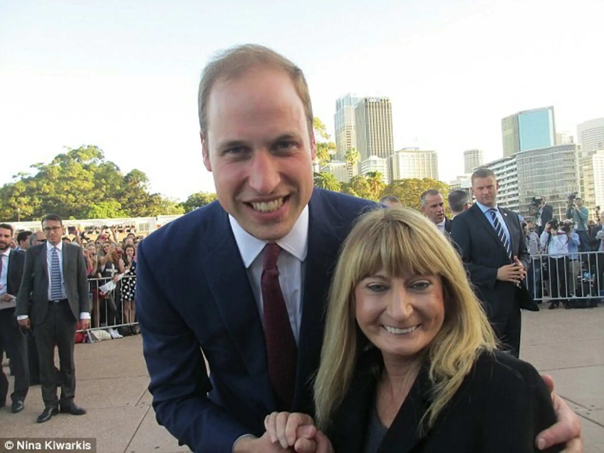 Selfie s Kate v Austrálii
