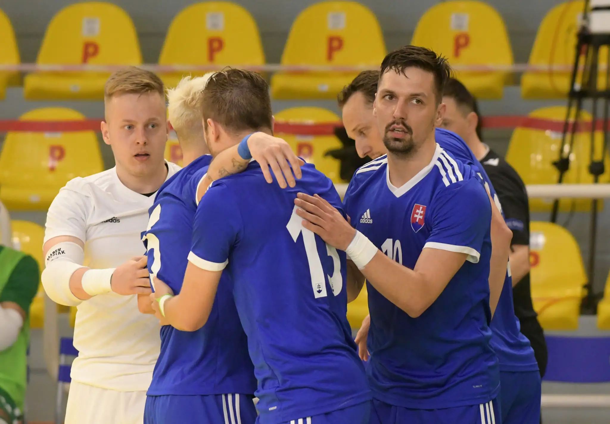 Slovenskí futsalisti.