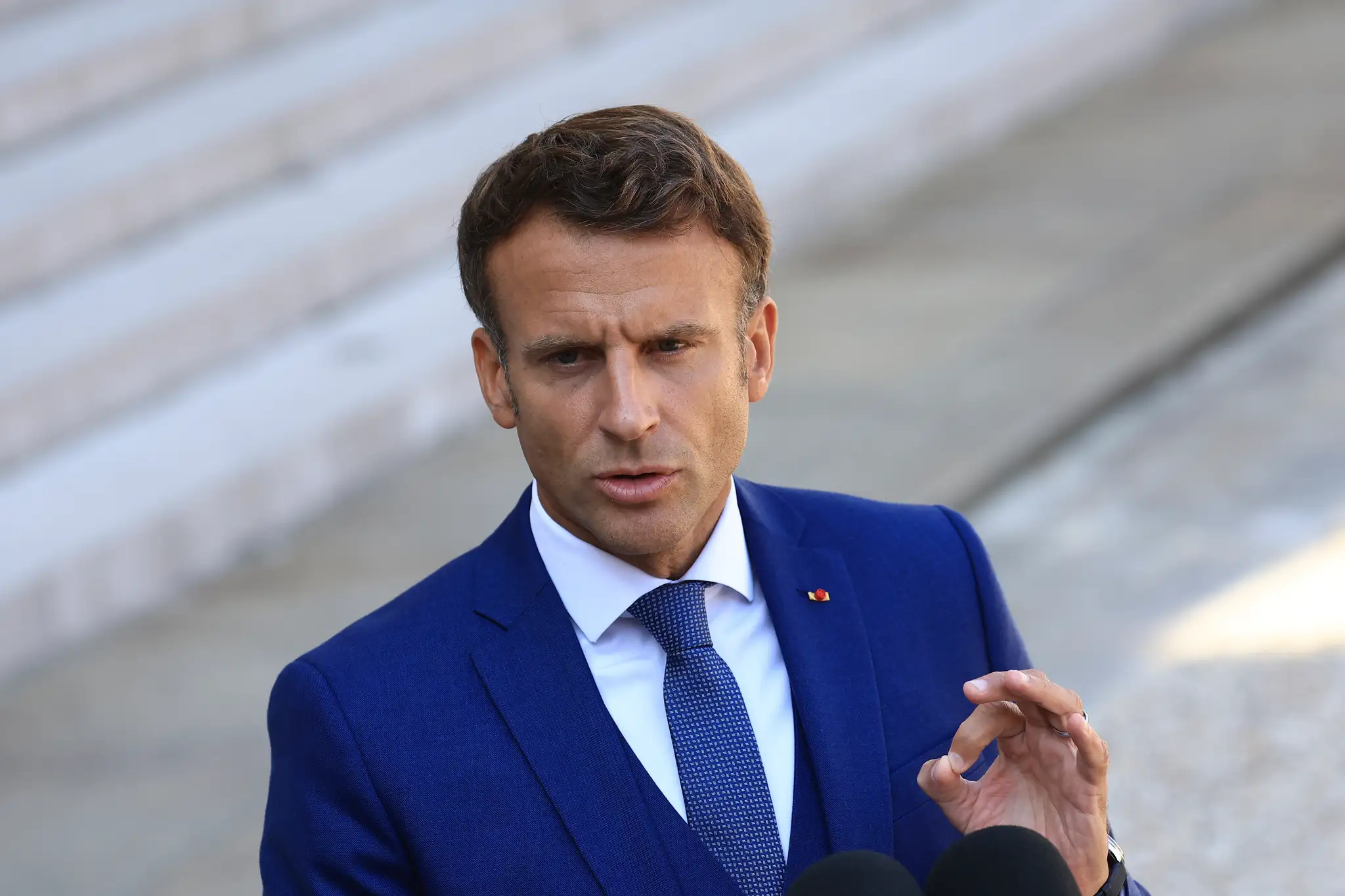 Emmanuel Macron.