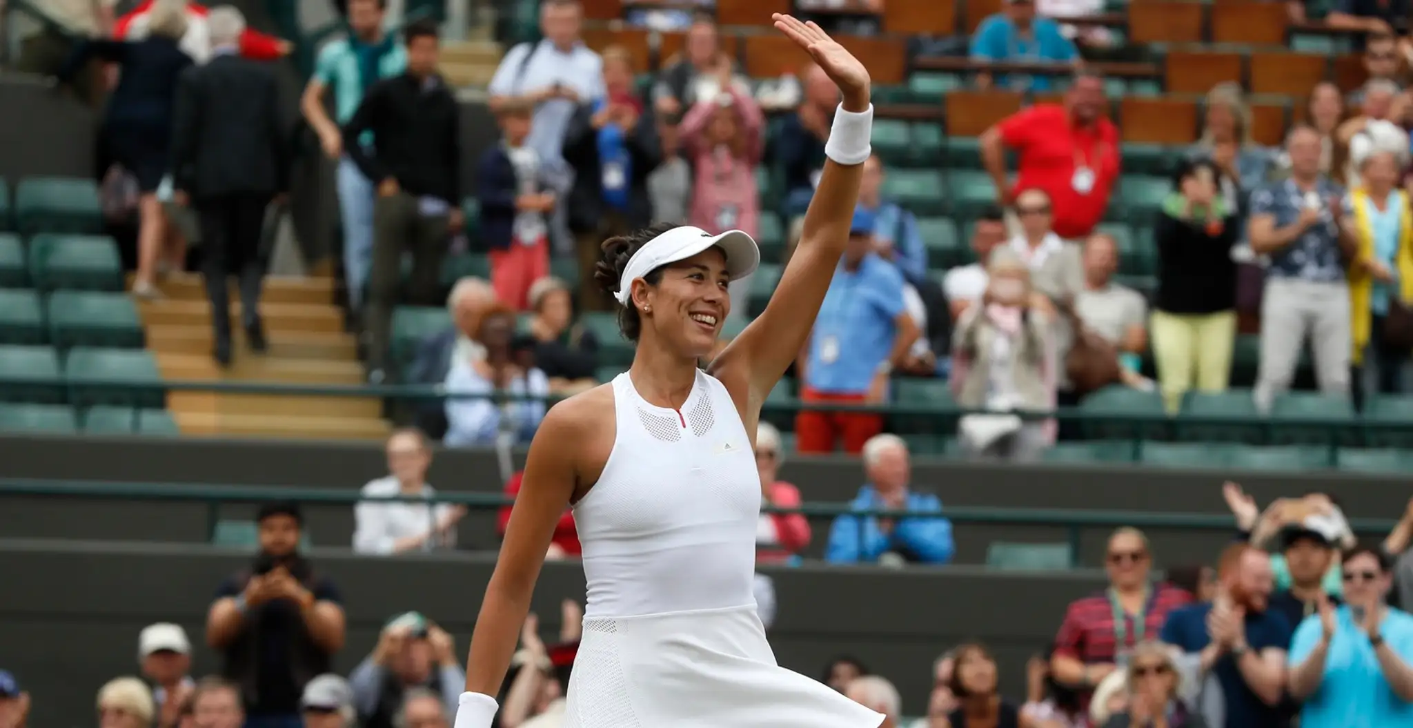 Garbine Muguruzová Blancová sa stala prvou semifinalistkou Wimbledonu.