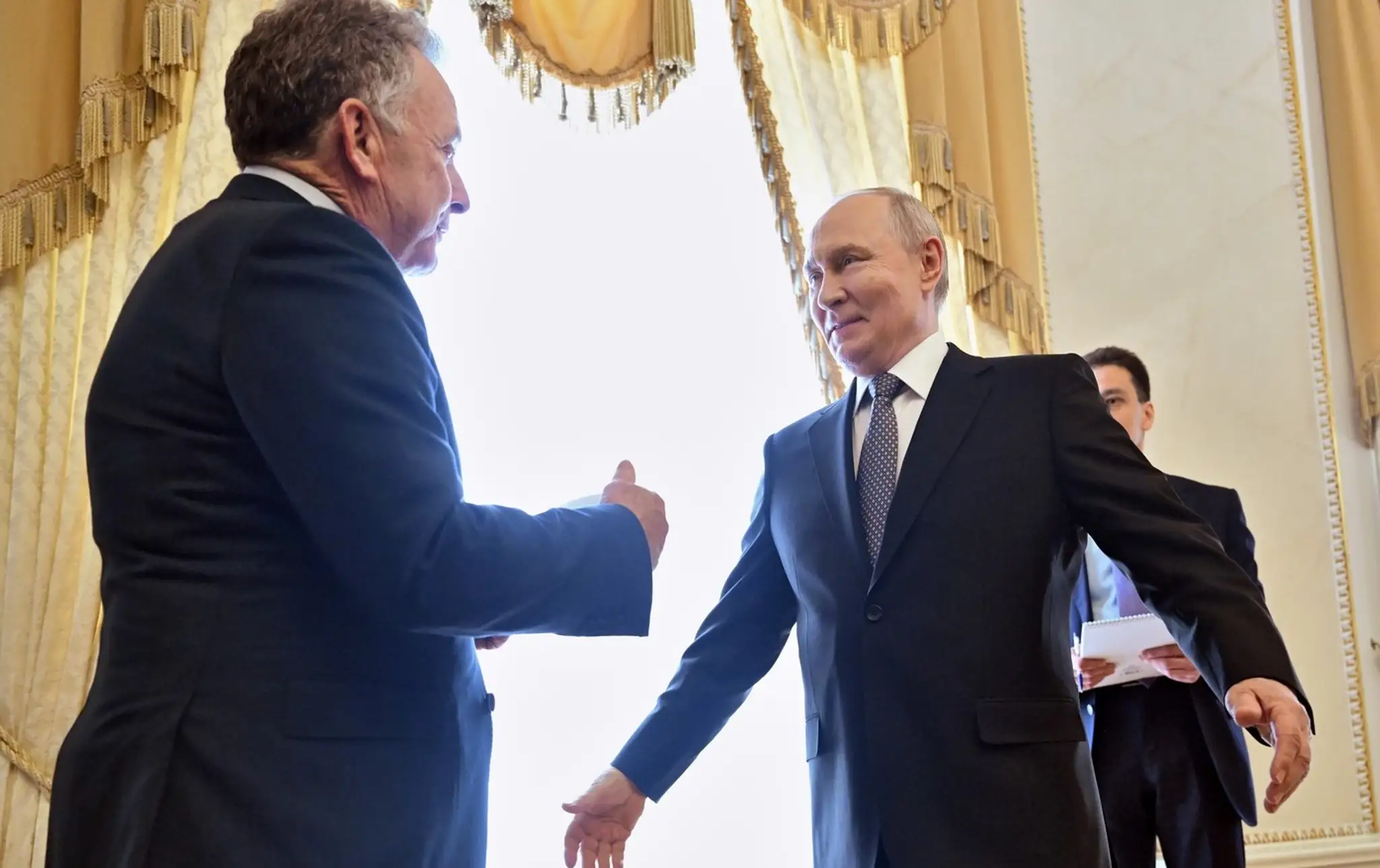 Steve Witkoff a Vladimir Putin.