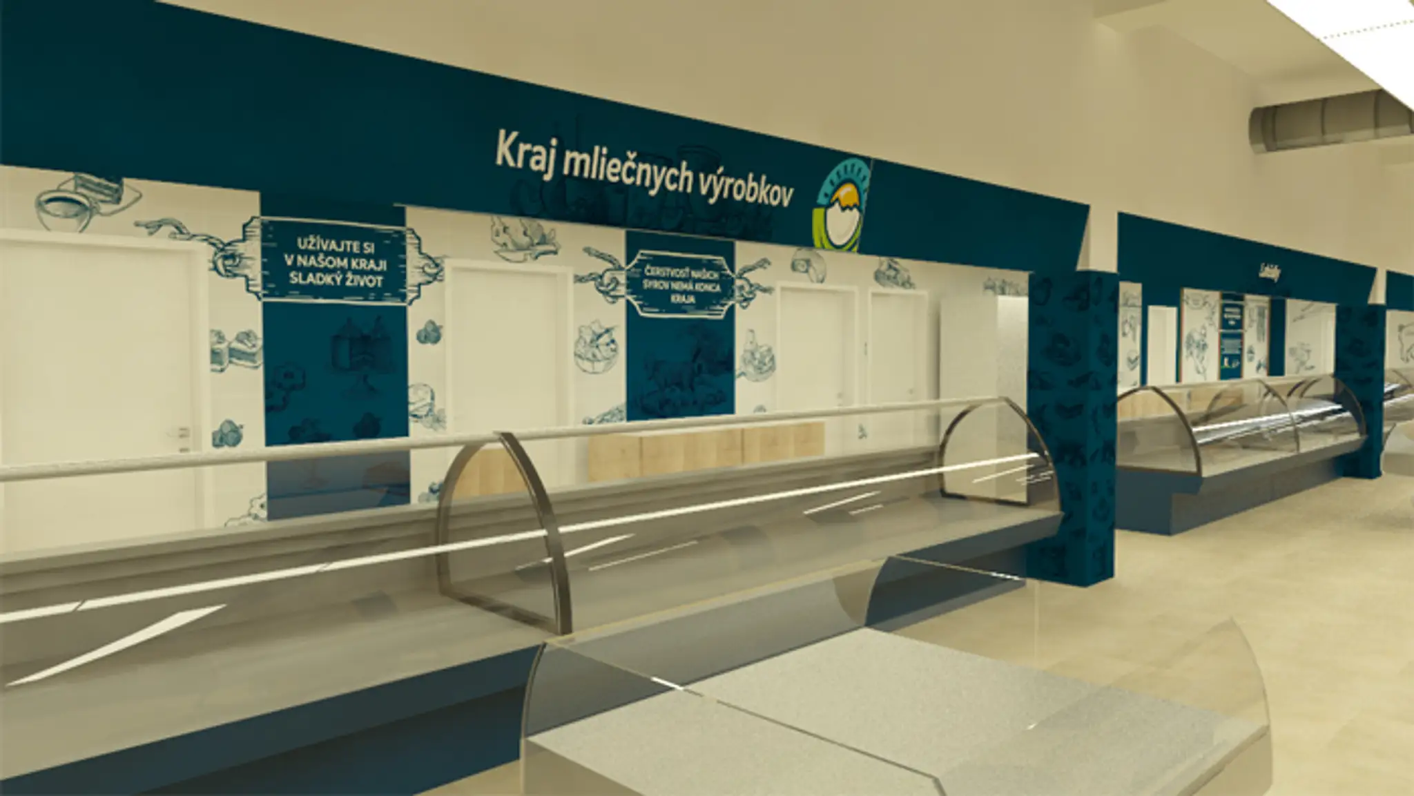 Supermarket Kraj v Devínskej Novej Vsi.