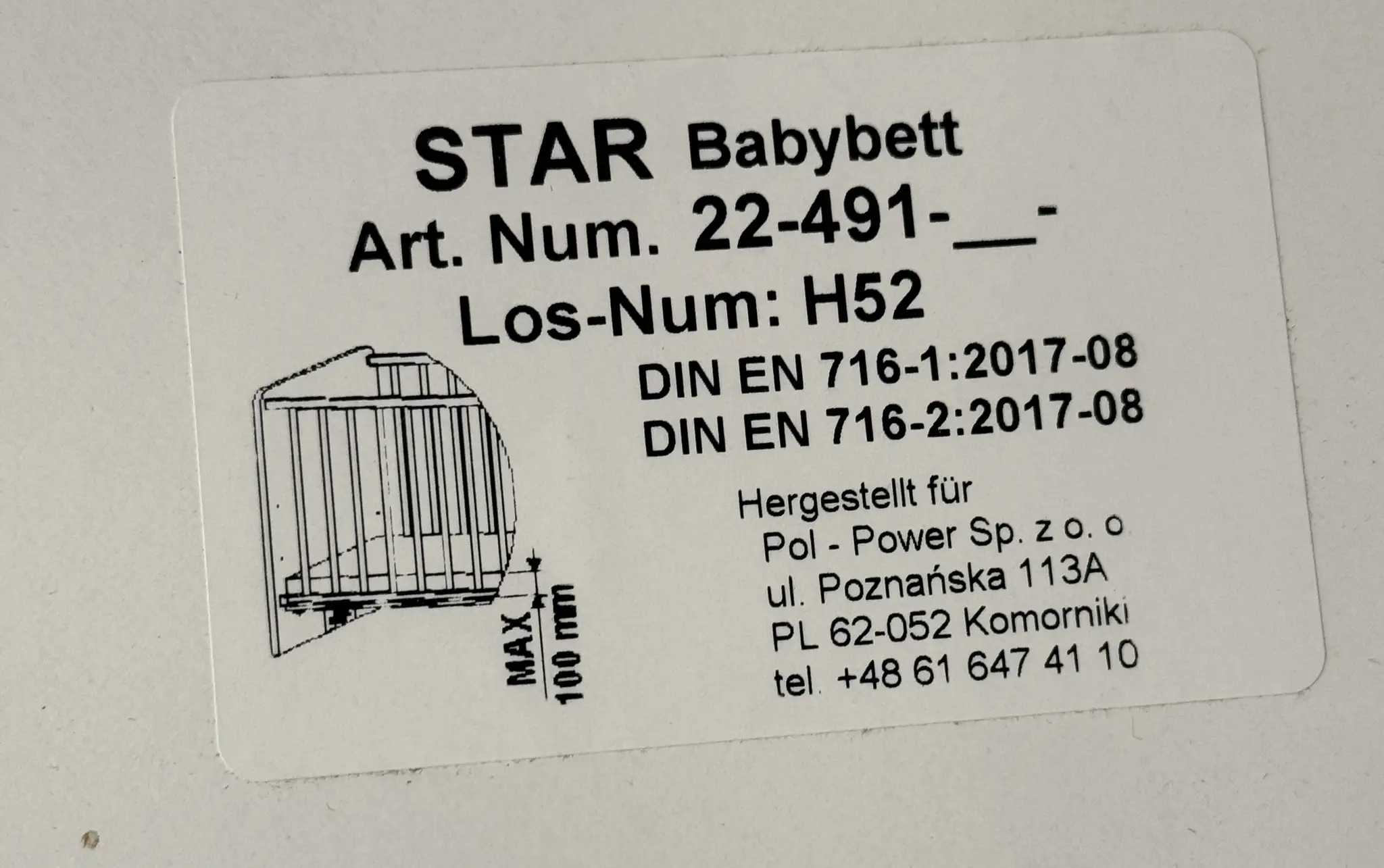 SOI varuje pred nebezpečnou detskou postieľkou. 