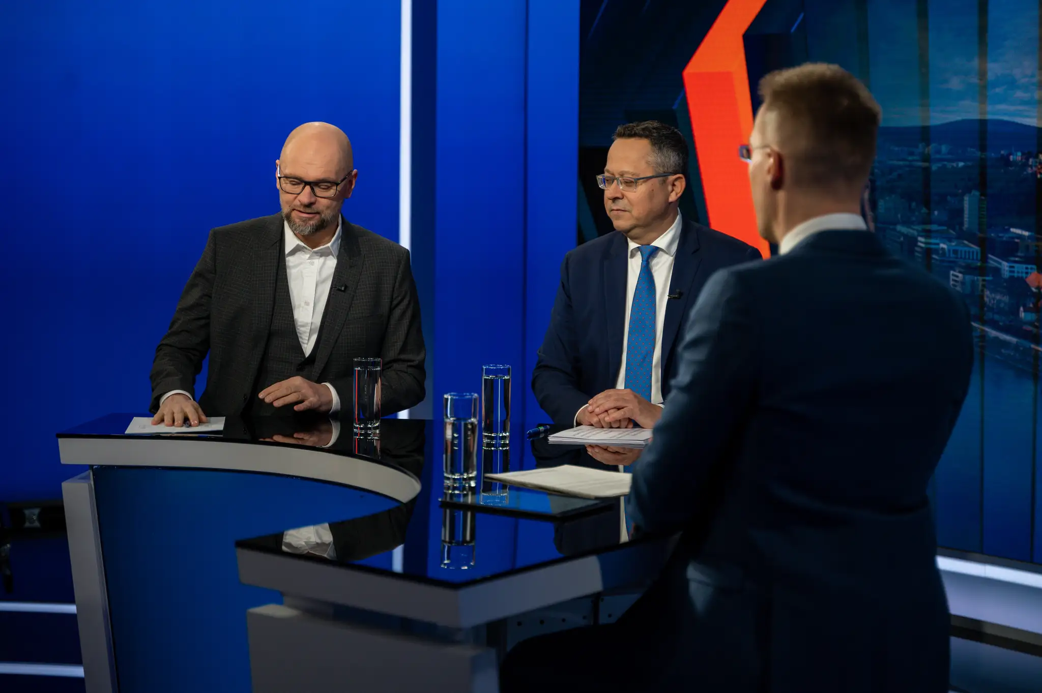 Ladislav Kamenický a Richard Sulík v Na telo
