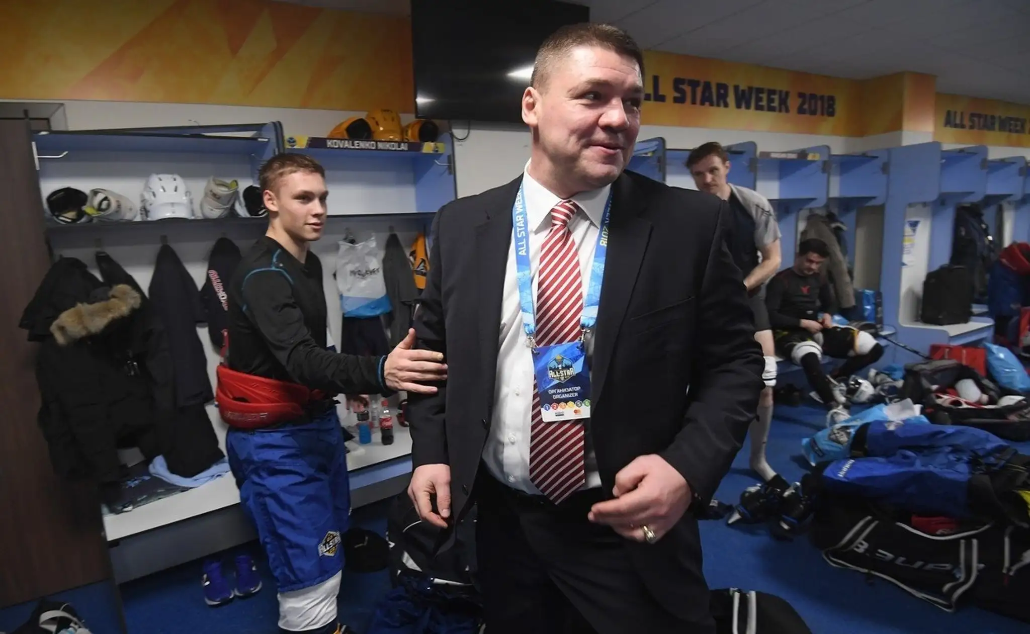 Šéf hráčskej asociácie KHL Andrei Kovalenko.