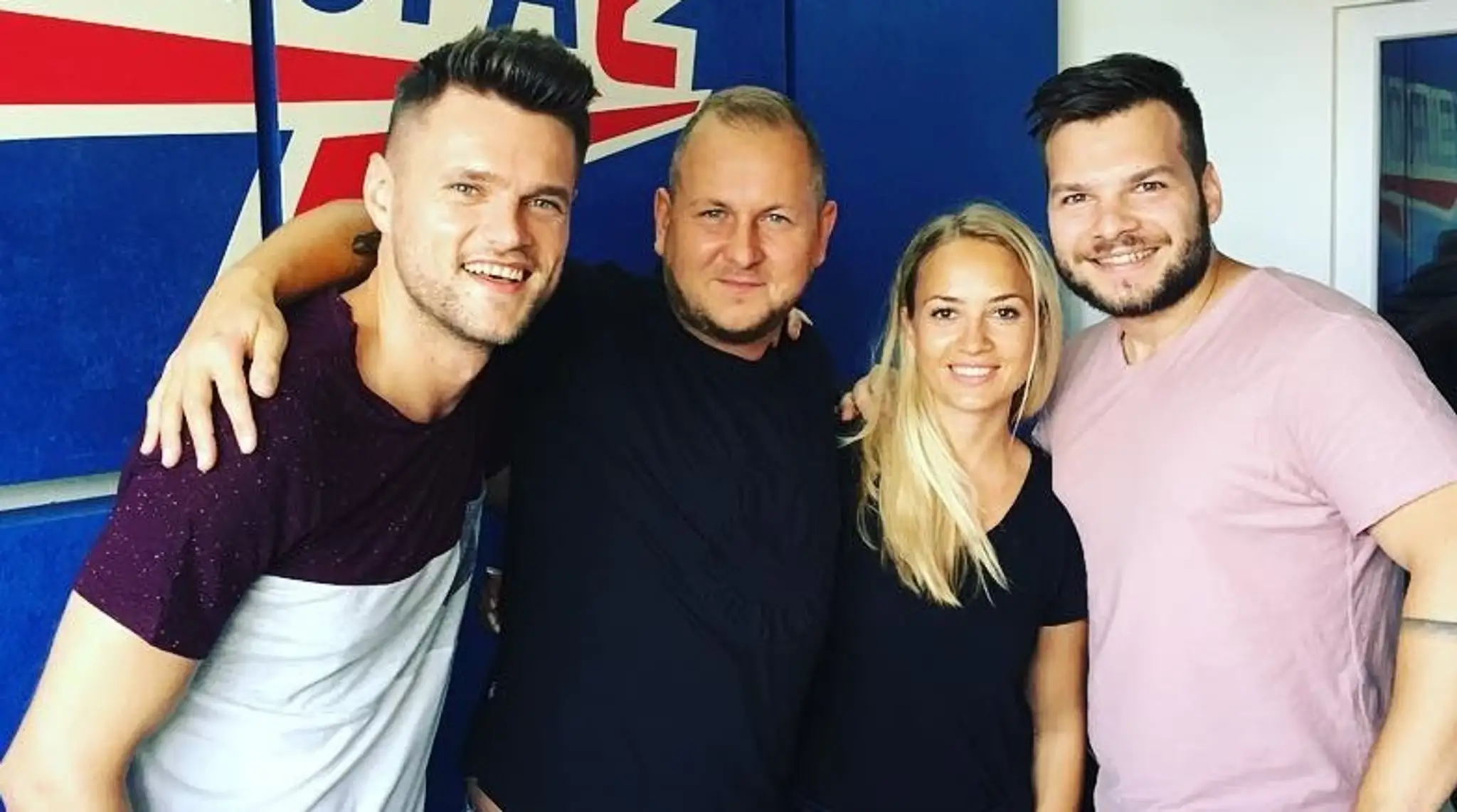 Martin Jakubec v rannej šou rádia Europa 2 Wake up!