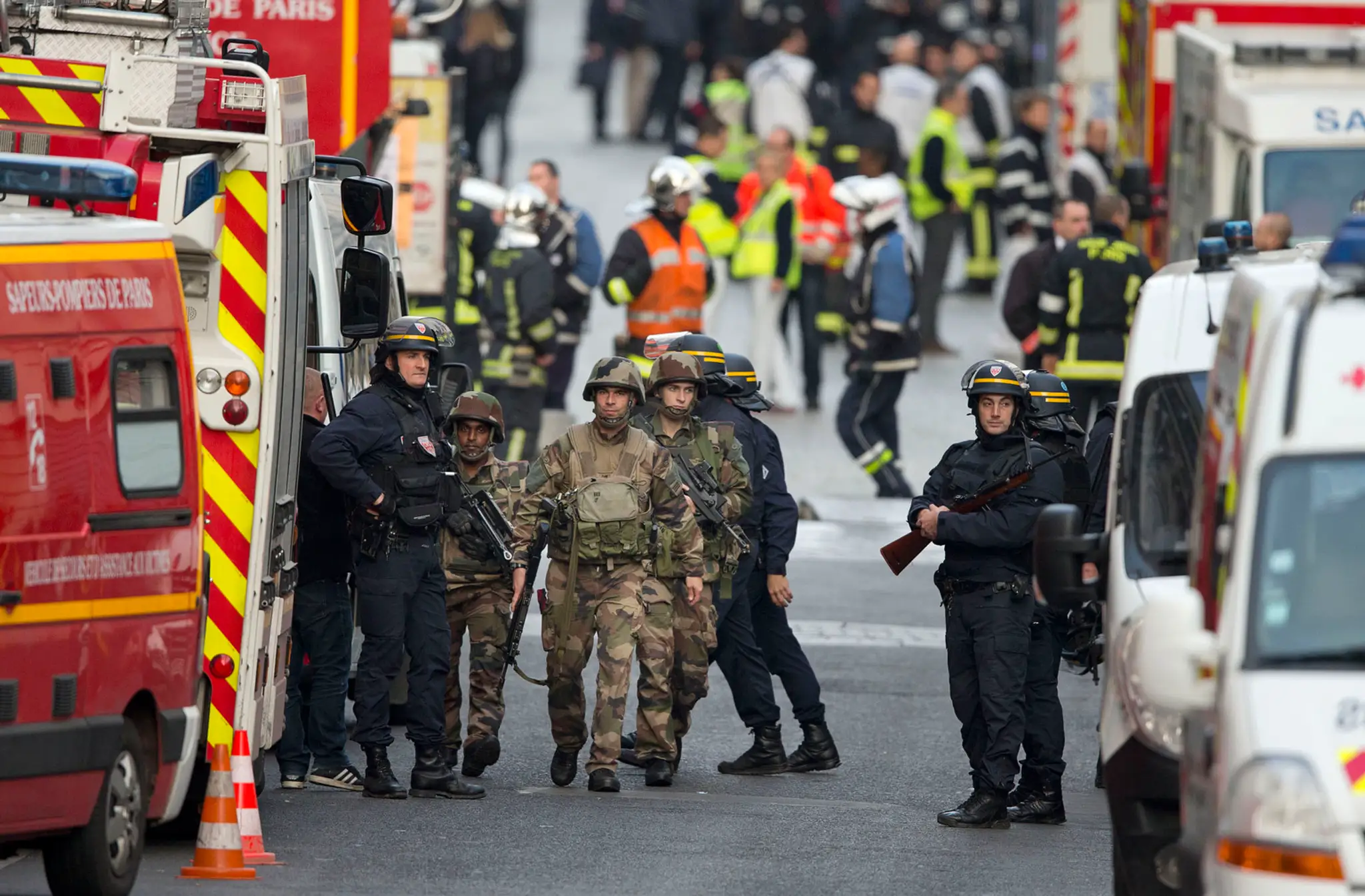 Policajný zásah proti teroristom v Saint-Denis