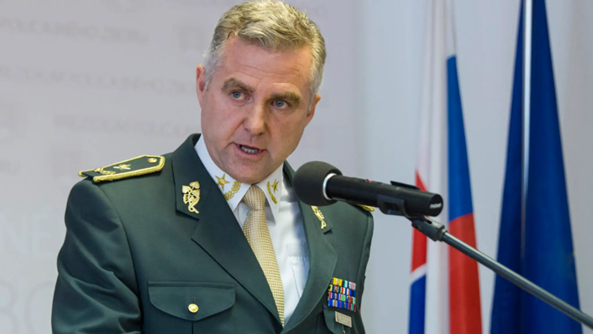 Prezident Policajného zboru SR Tibor Gašpar.