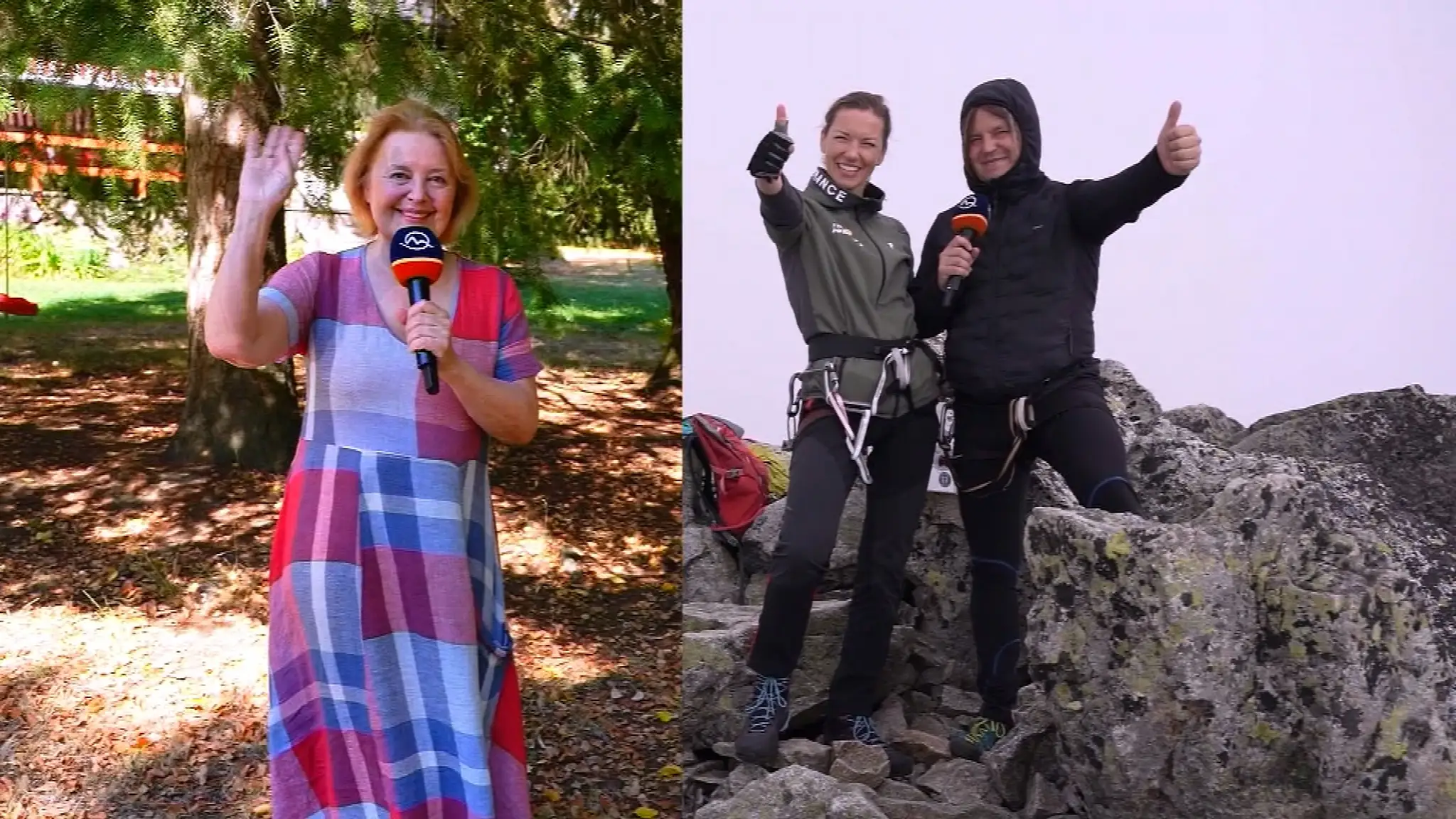 Magda Vášaryová, Ján Tribula a Zuzana Smatanová.
