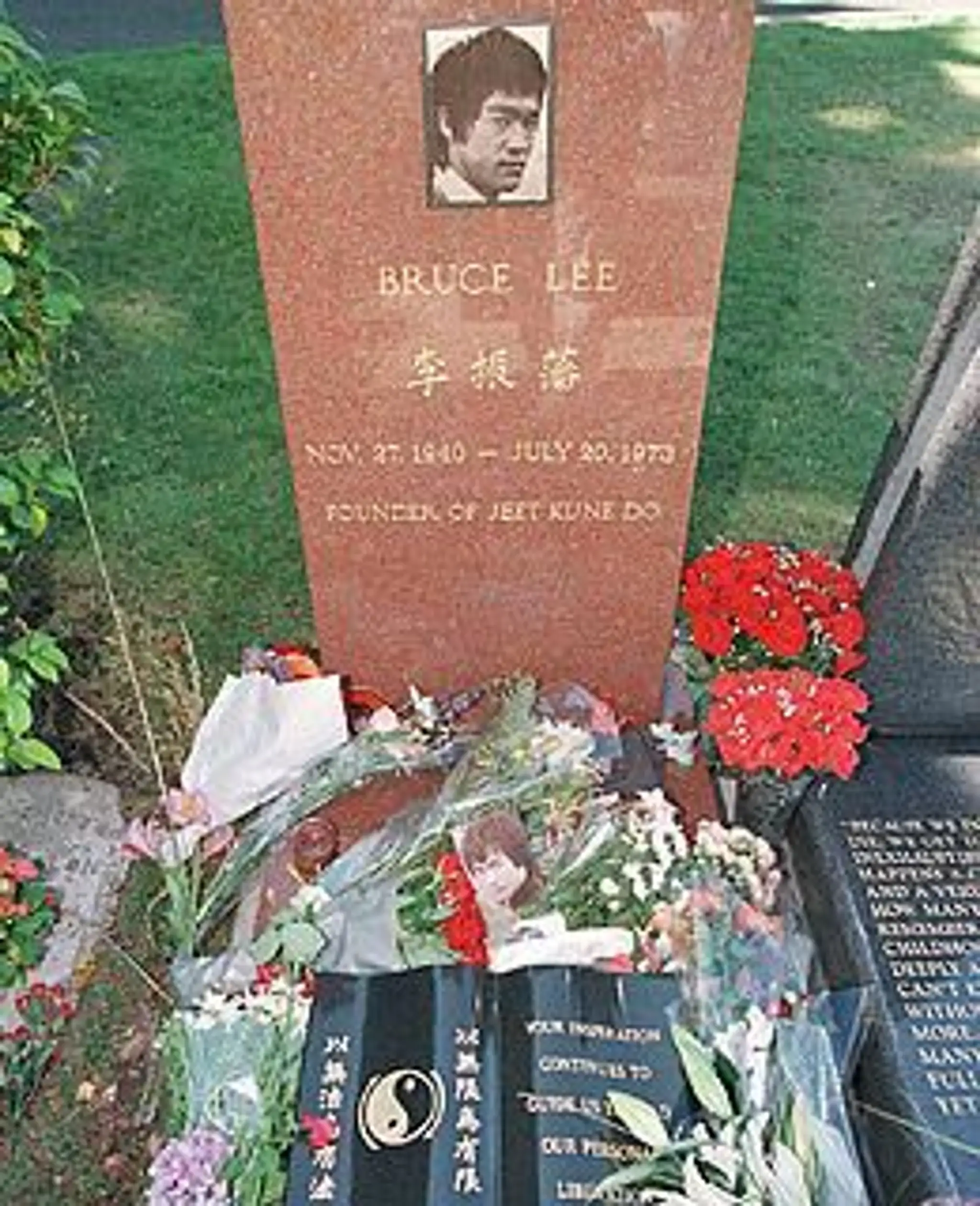 Pomník Brucea Leeho