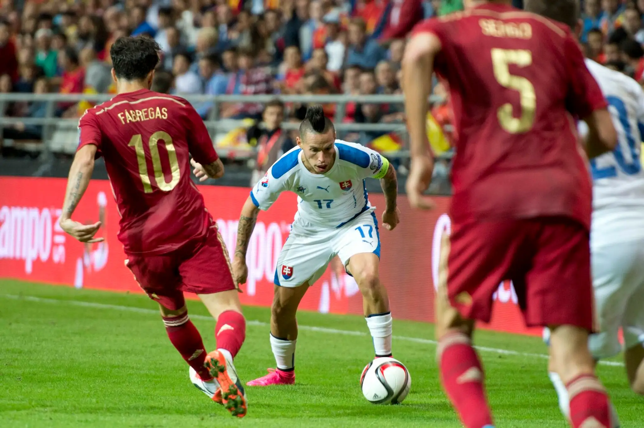 Na snímke Marek Hamšík 
