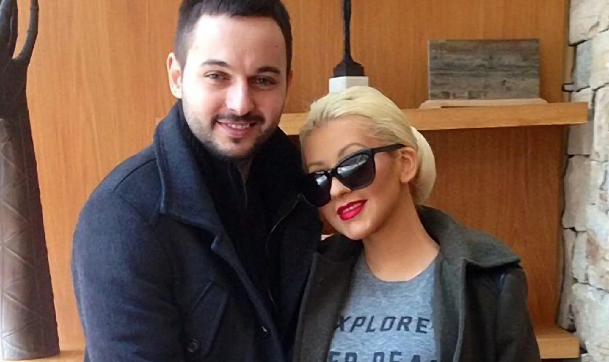 Christina Aguilera so snúbencom Matthewom Rutlerom