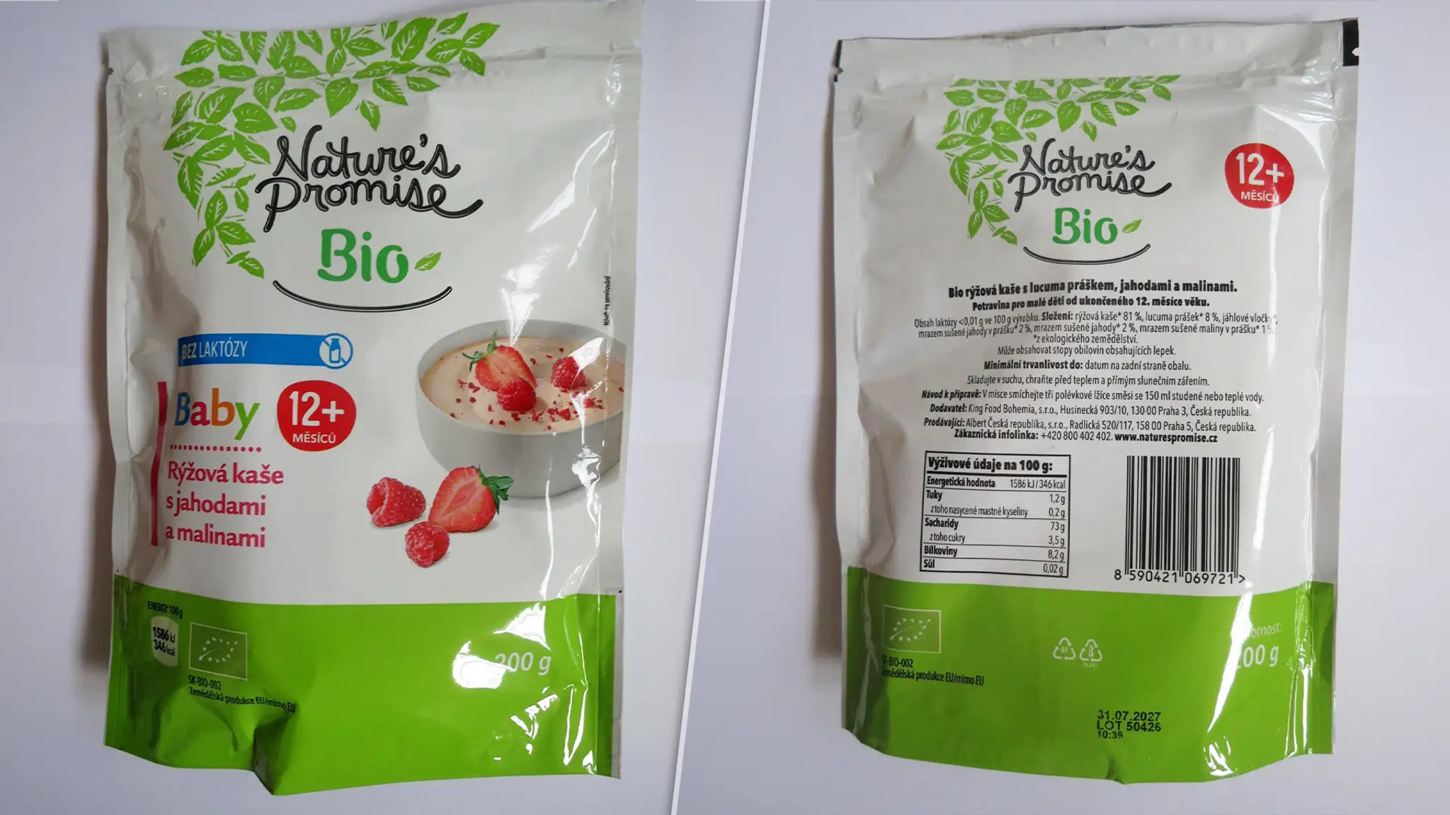 Detská kaša s nadmerným obsahom Aflatoxínu B1