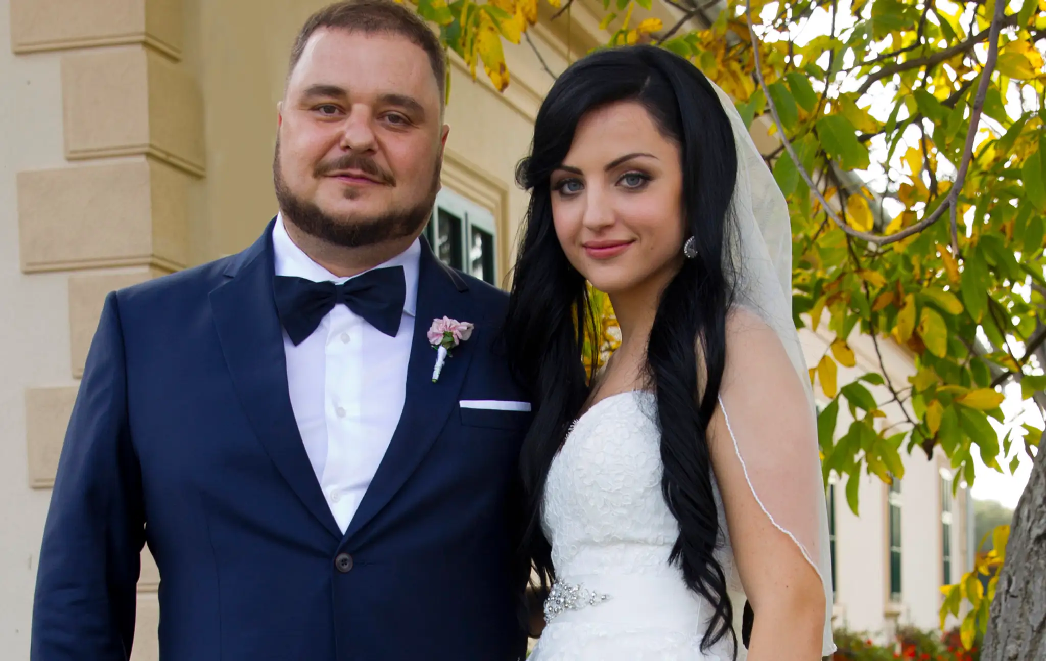 Novomanželia- Kuly a Lucia.